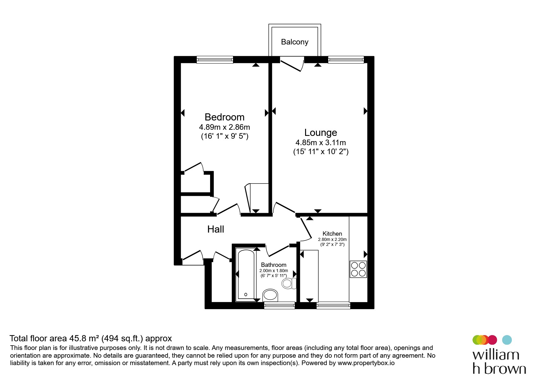 104, Upperfield Road, Welwyn Garden City floorplan