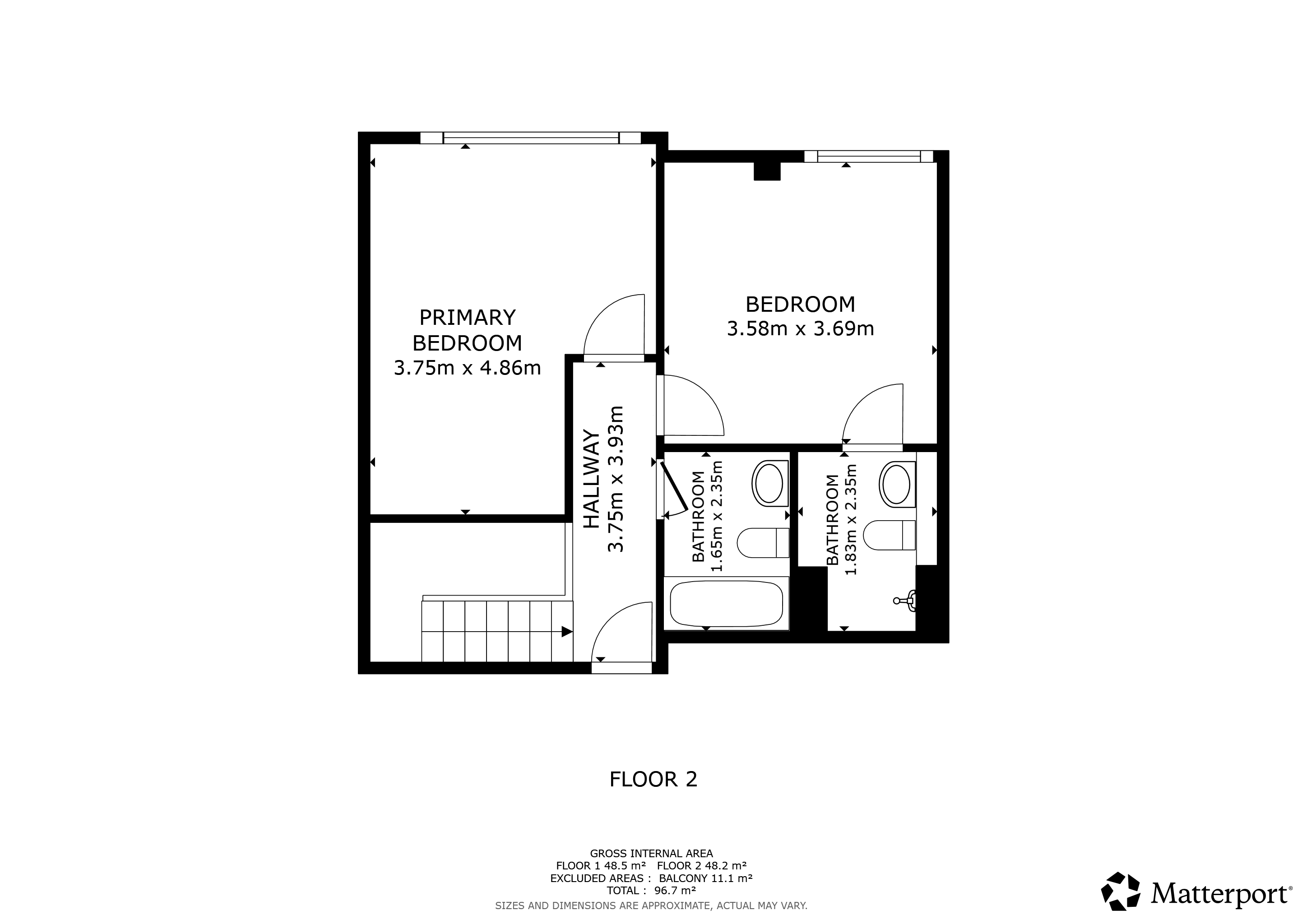1002, Bauhaus, Manchester floorplan