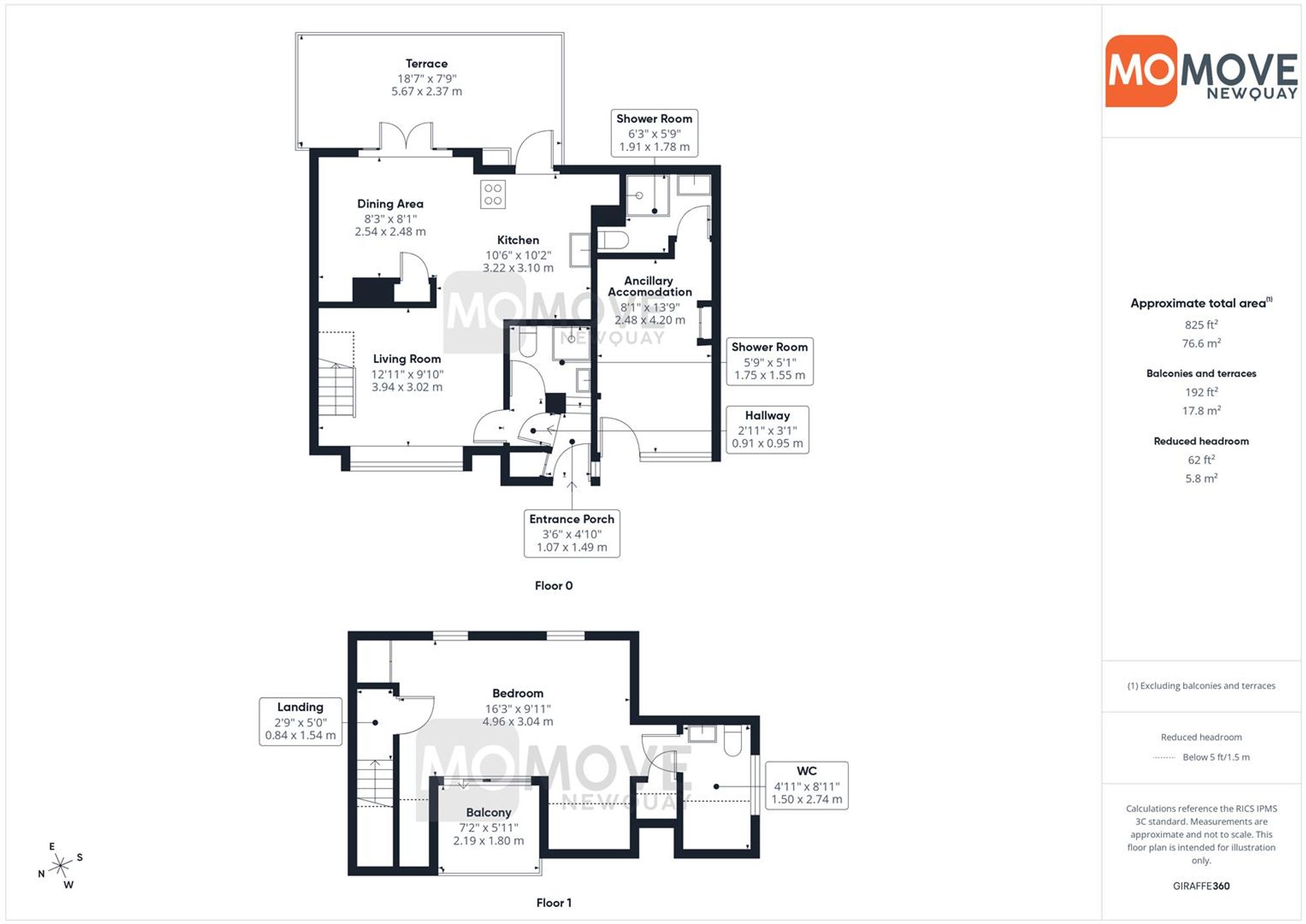 14, Century Court, Newquay, TR7 floorplan