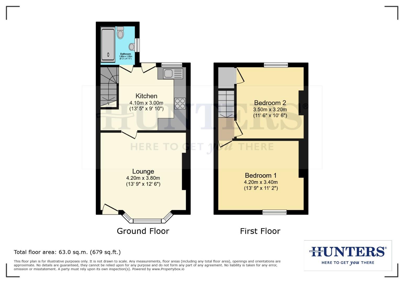 22, George Street, Selby floorplan