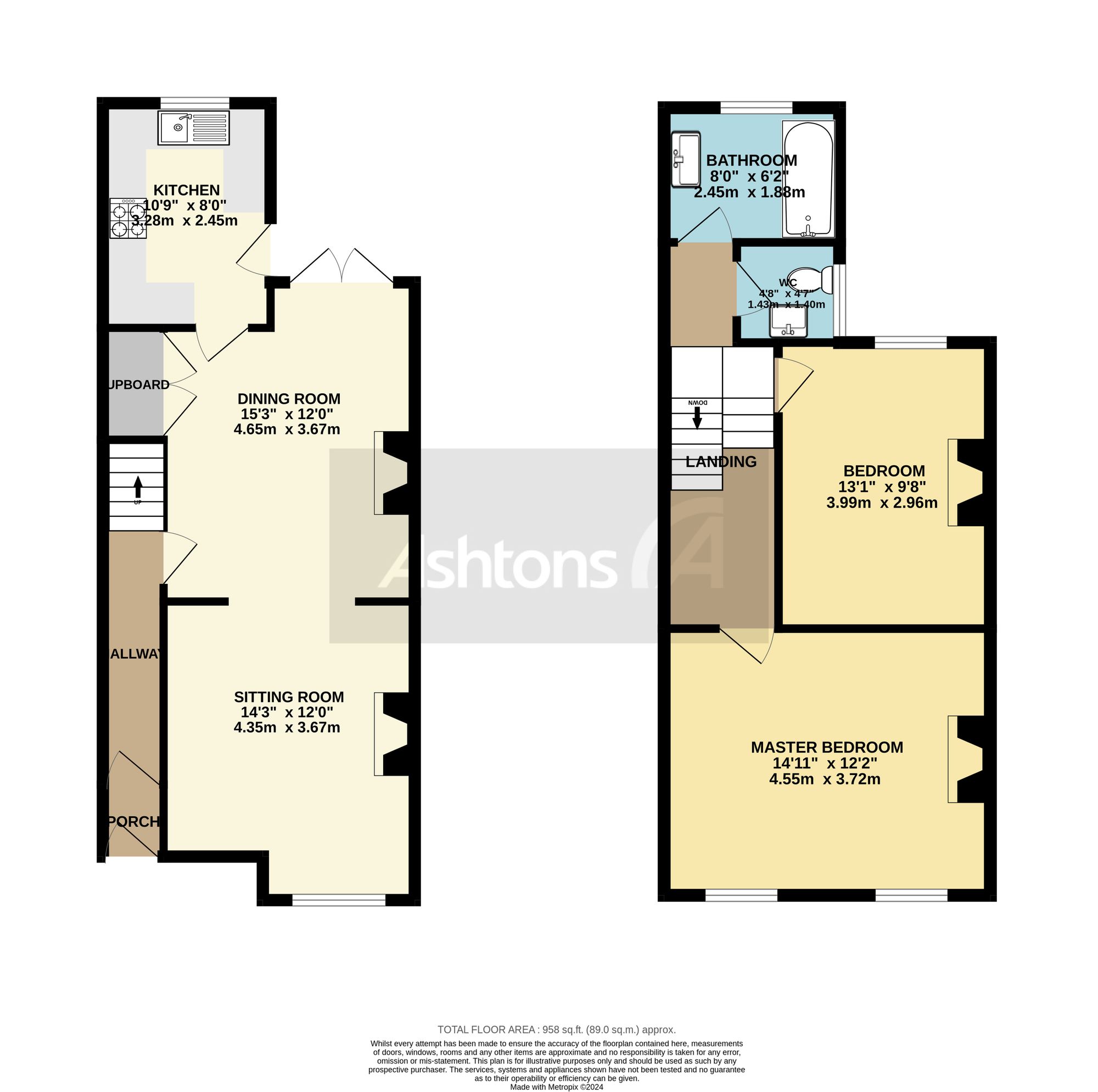 56 Gorsey Lane, Warrington floorplan
