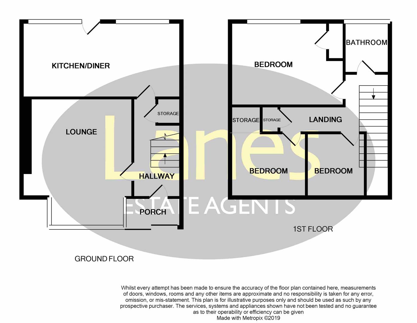 3 Bedrooms Terraced house for sale in Hillview Gardens, Cheshunt, Waltham Cross EN8