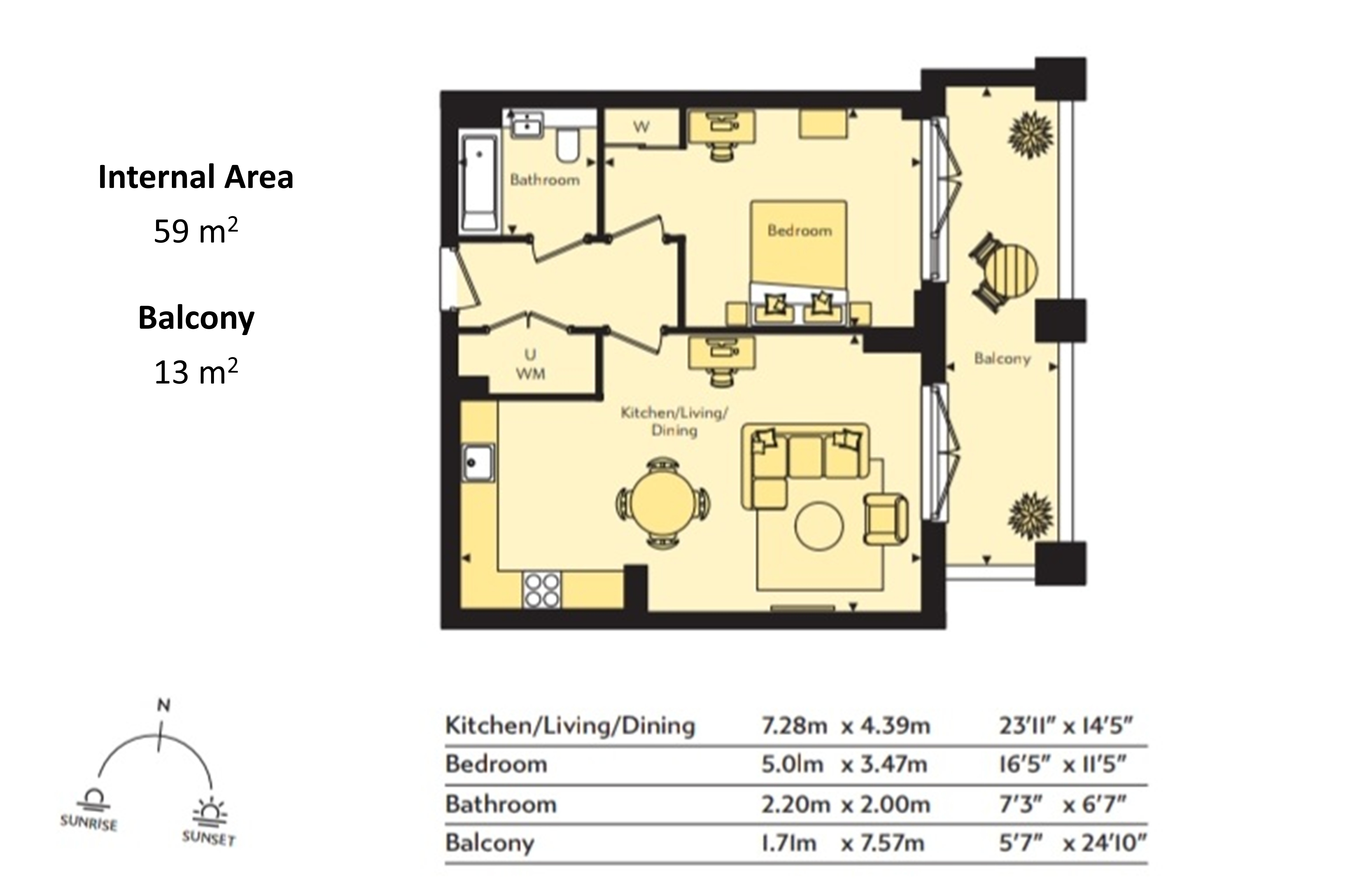 6, Starling Court, London, Starling Court, London, London floorplan