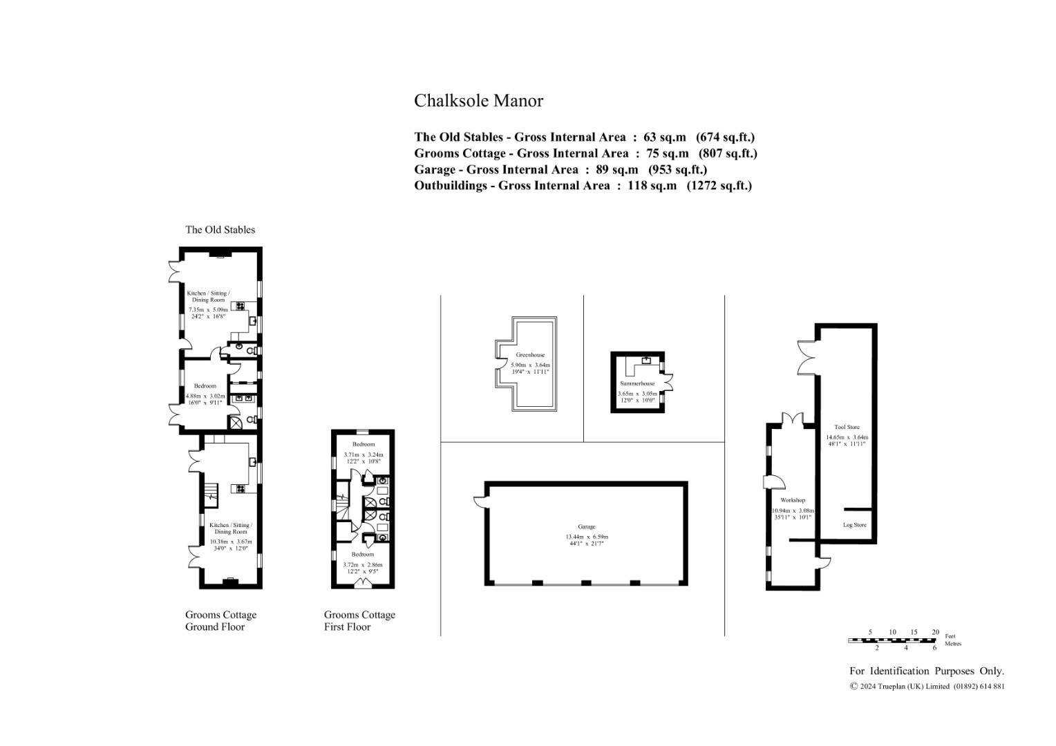 Lot 2 - Holiday Lets - Chalksole Manor, Alkham, Alkham floorplan