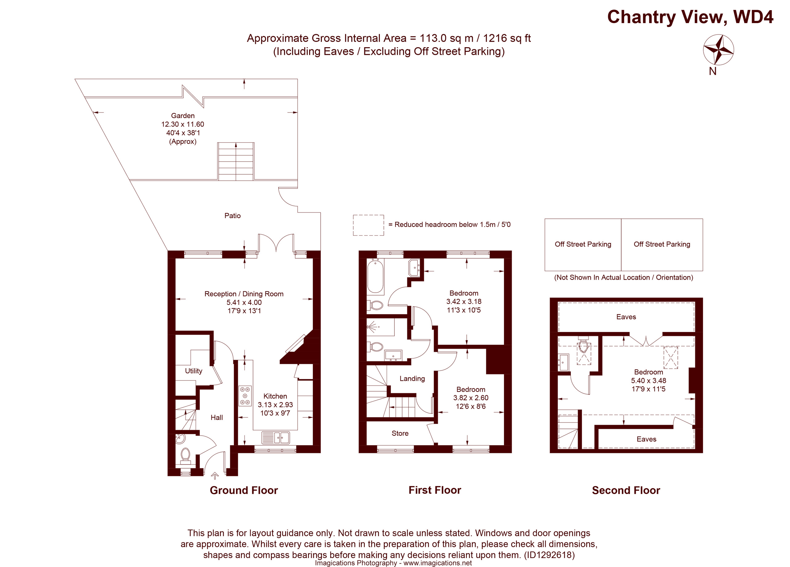 2 Chantry View, Kings Langley floorplan