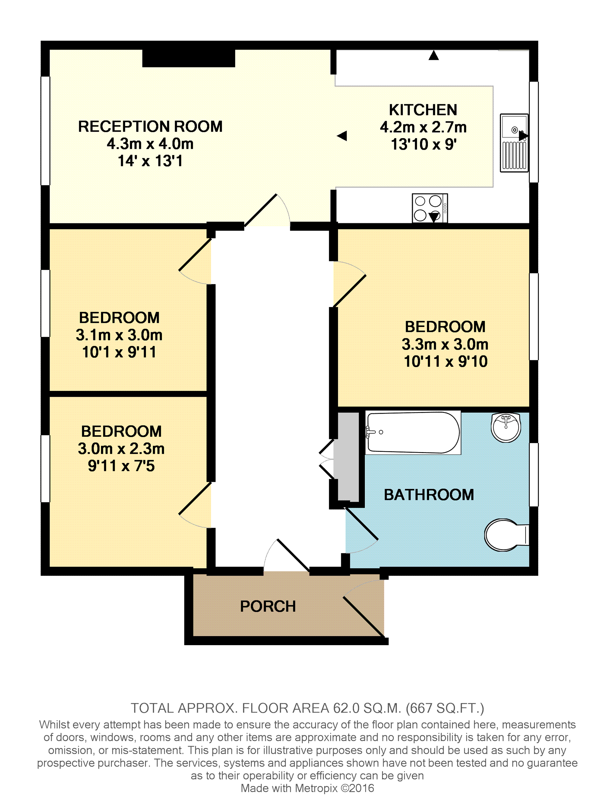 3 Bedrooms Maisonette to rent in Cambria Close, Hounslow TW3