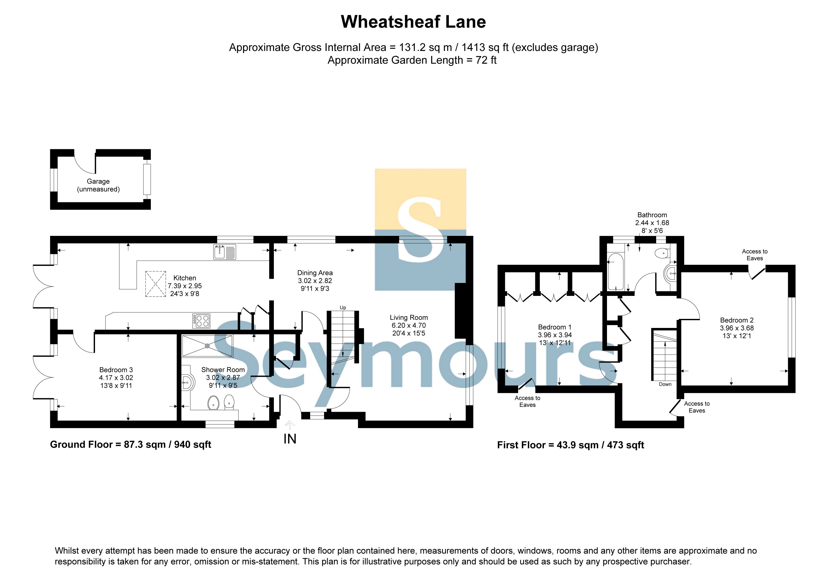 110, Wheatsheaf Lane, Surrey floorplan