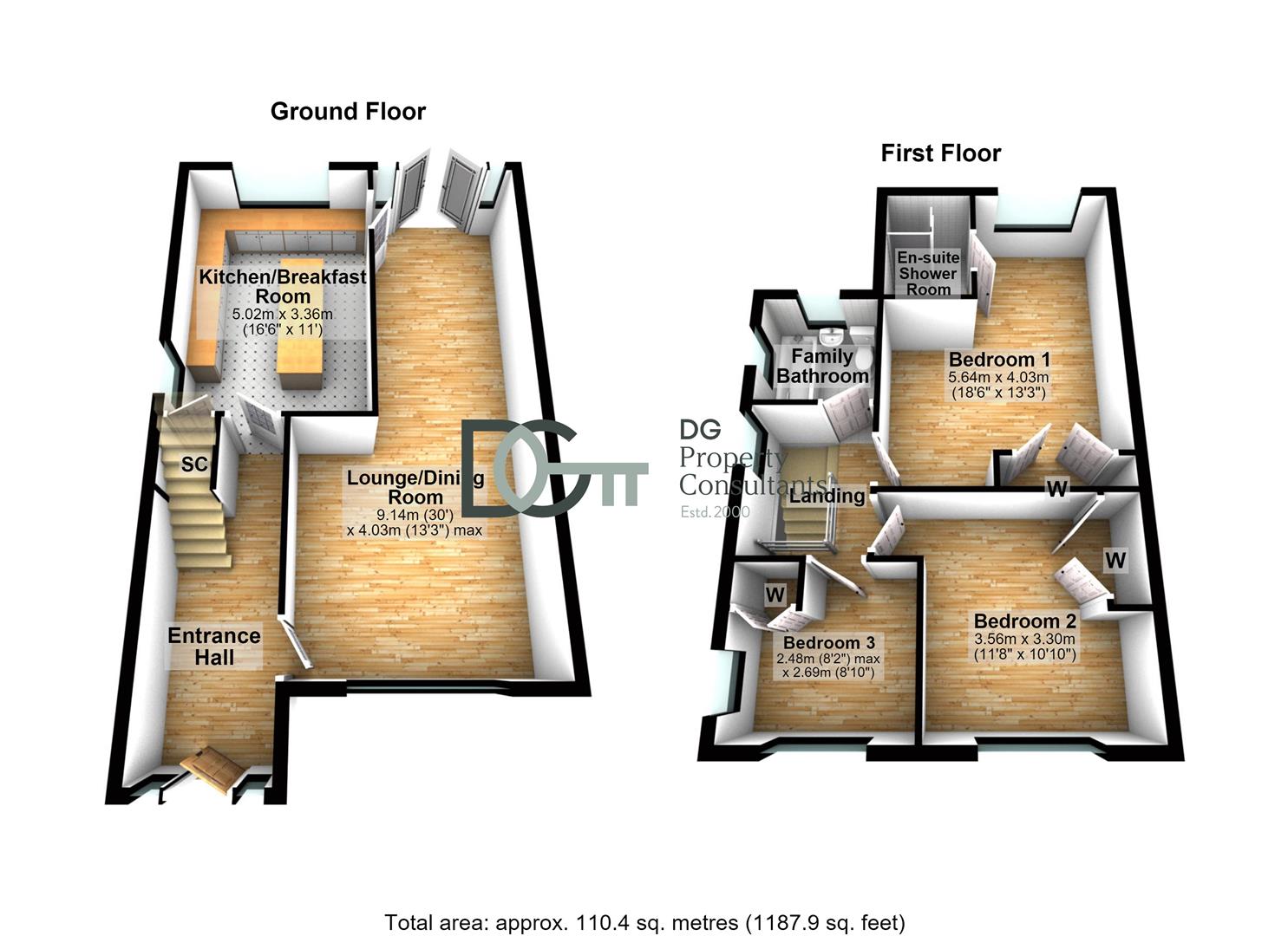 47, Manor Road, Toddington floorplan