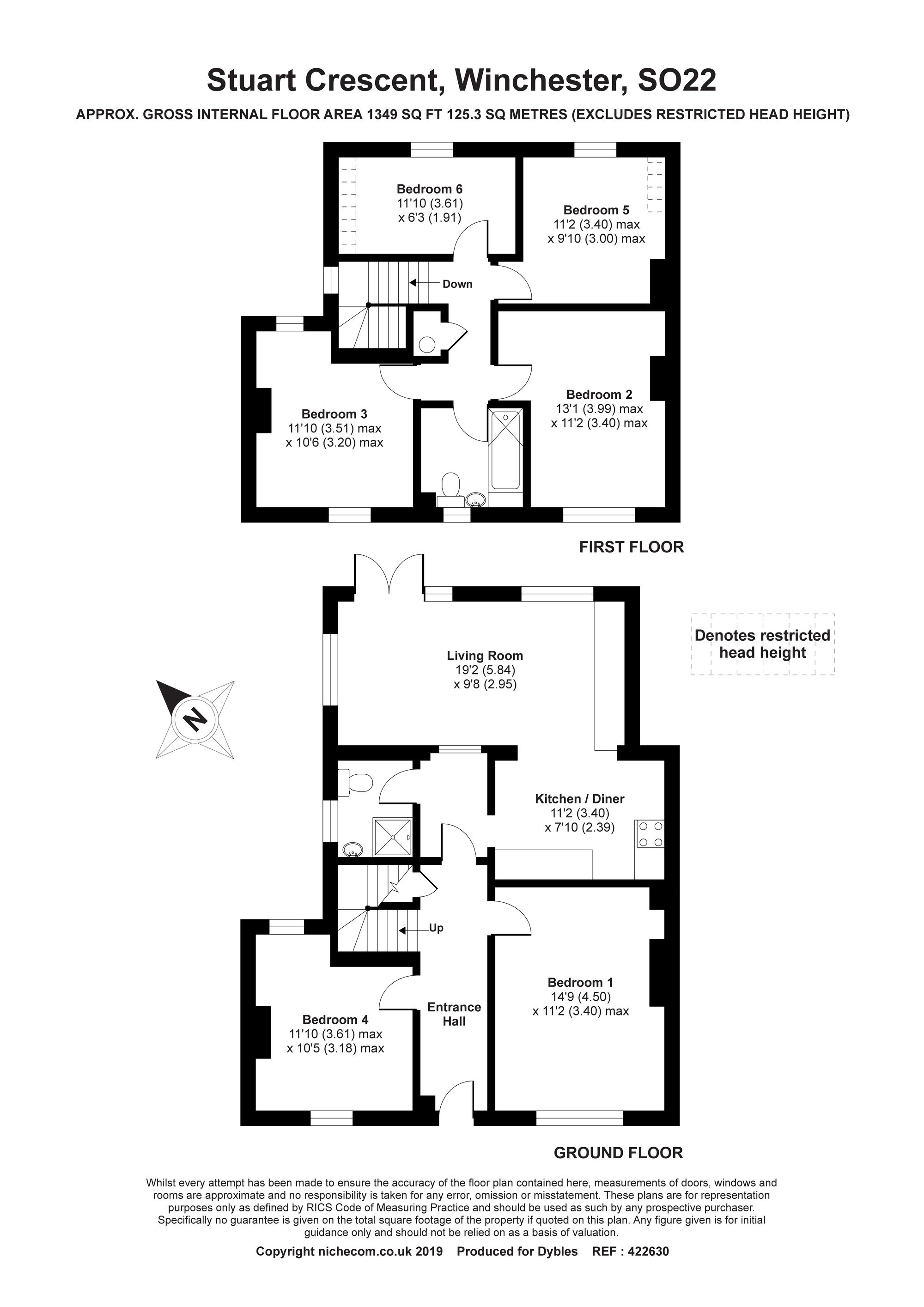 83 Stuart Crescent, Winchester floorplan