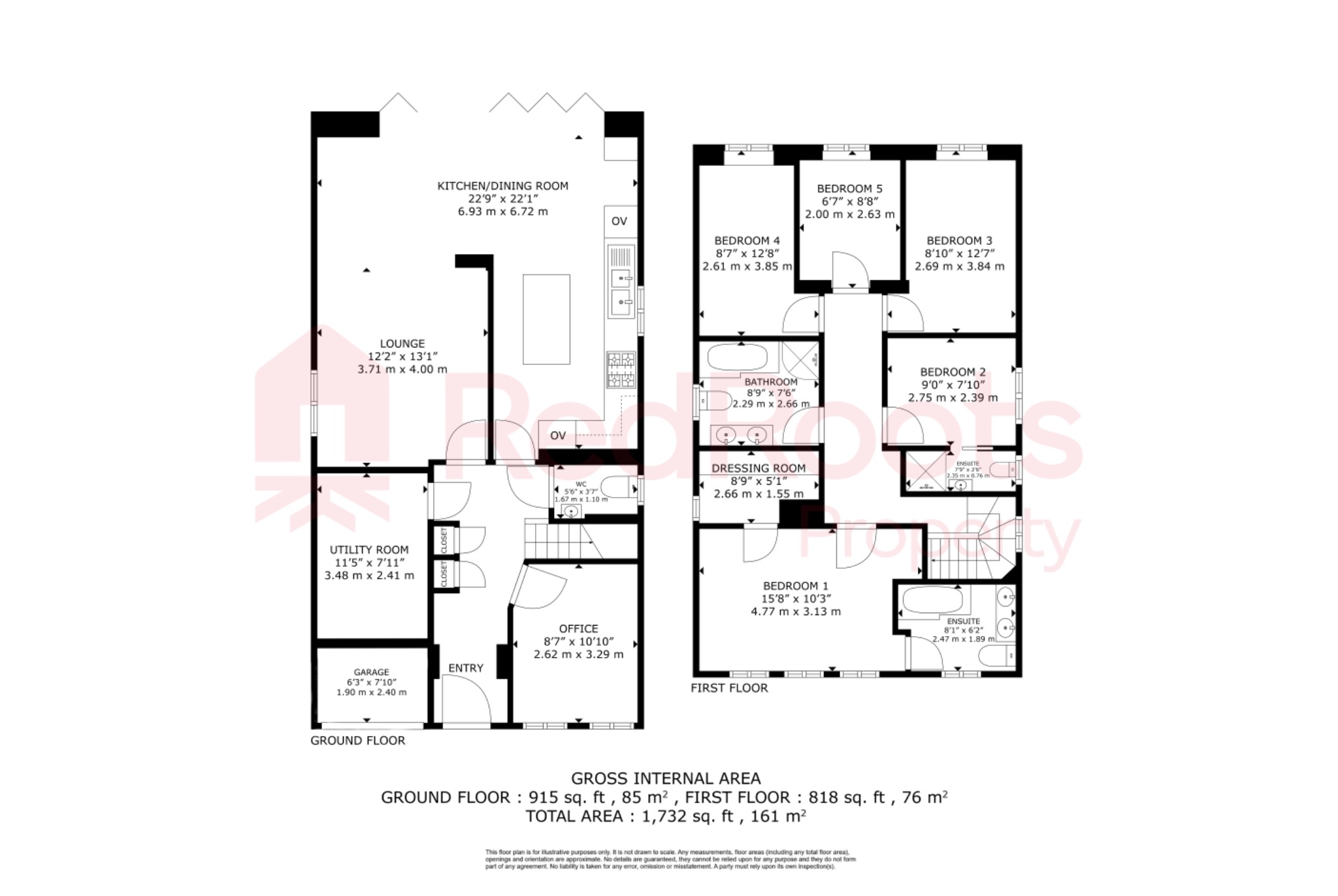 47 Somin Court, Doncaster, South Yorkshire floorplan