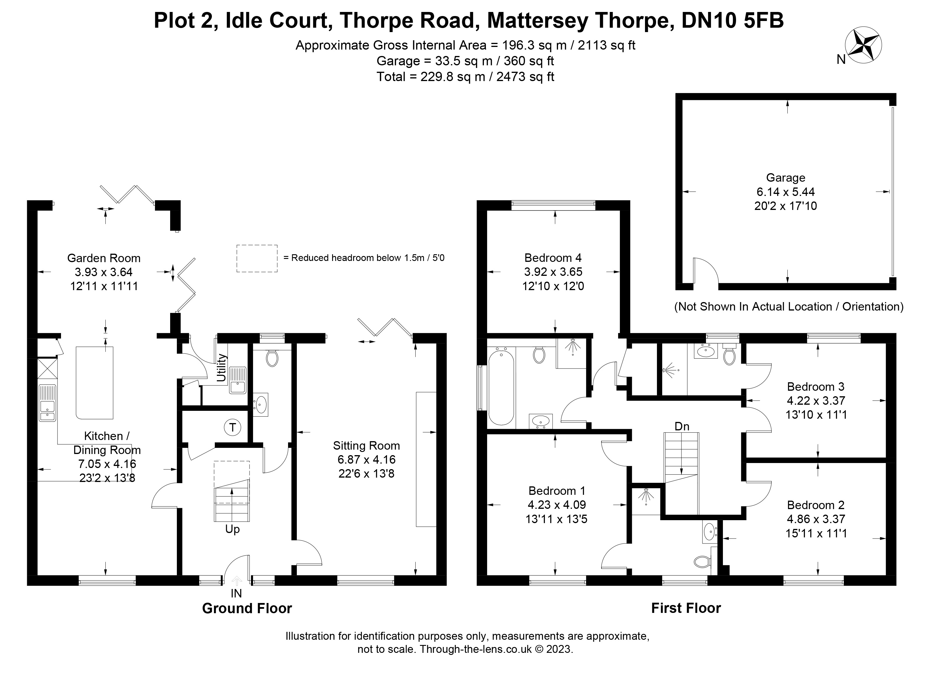 Plot 2 Idle Court, Thorpe Road, Mattersey Thorpe, Doncaster DN10, 4