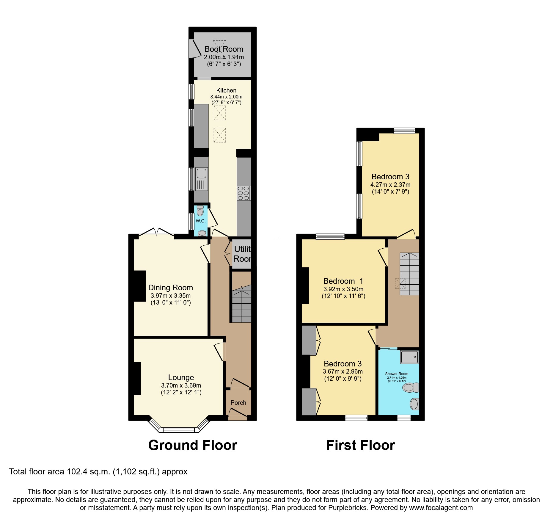 70, High Street, Repton floorplan
