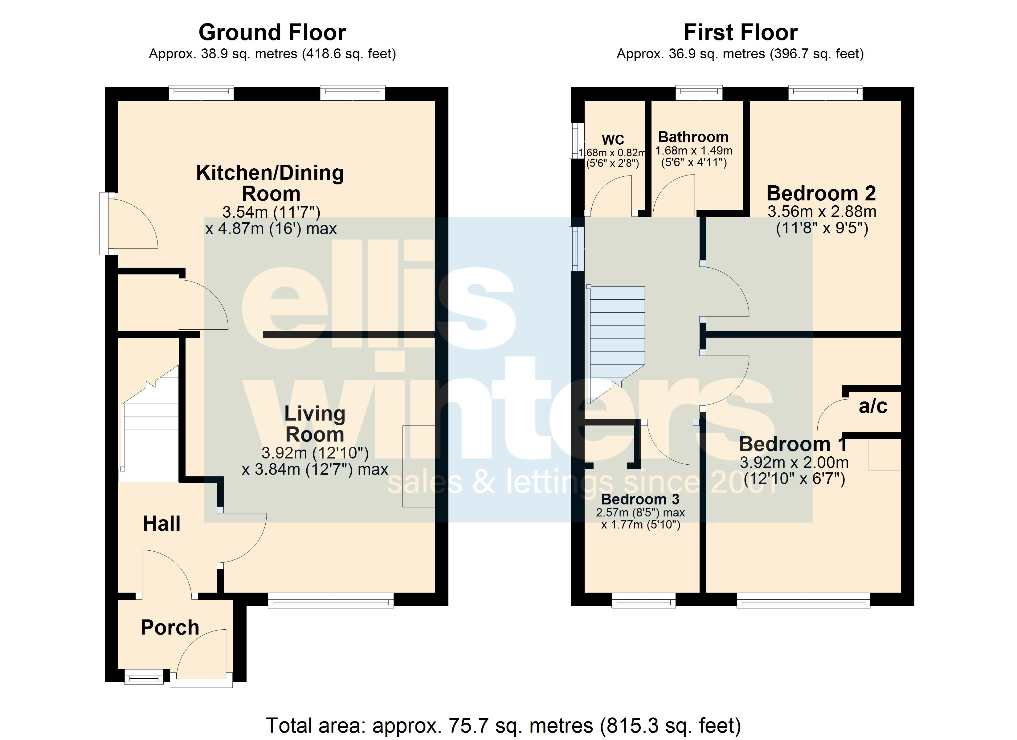 8, Ronalds Way, Doddington floorplan