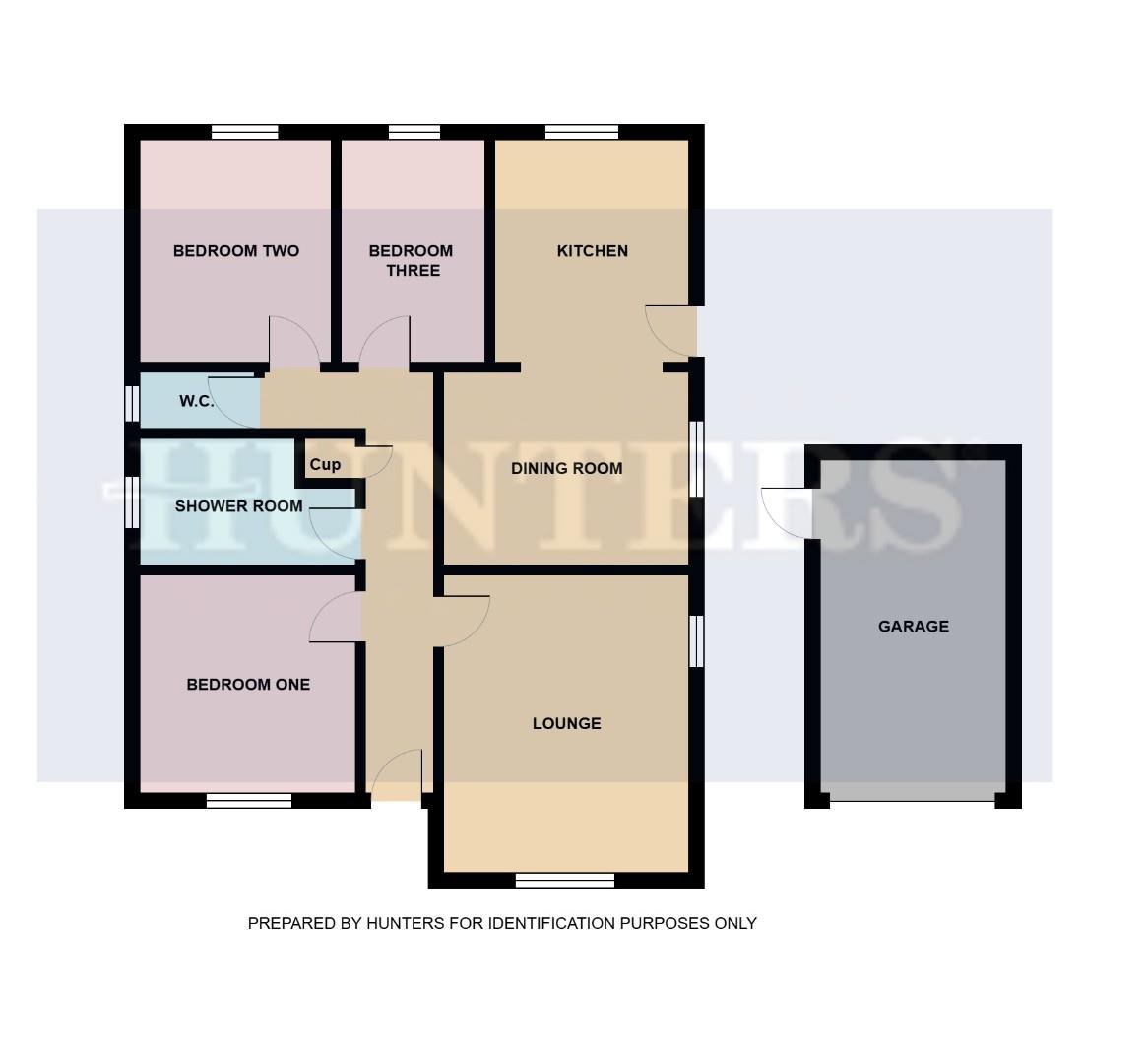 6, Warren Close, Gainsborough floorplan