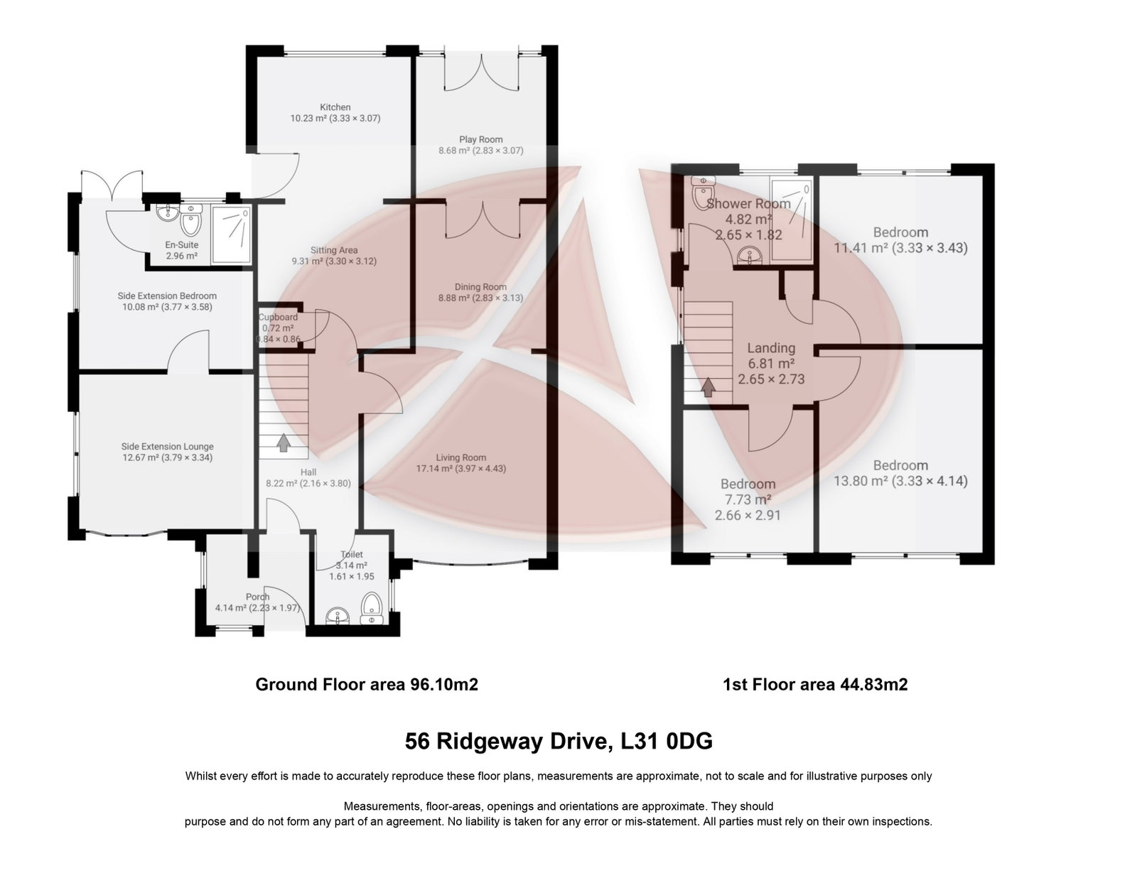 56, Ridgeway Drive, Maghull floorplan