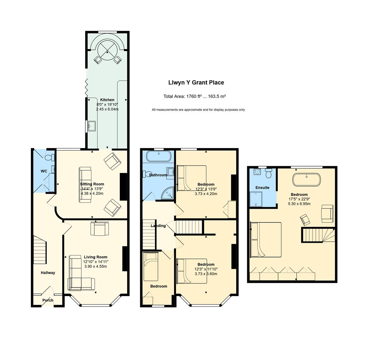 9, Llwyn-Y-Grant Place, Cardiff floorplan