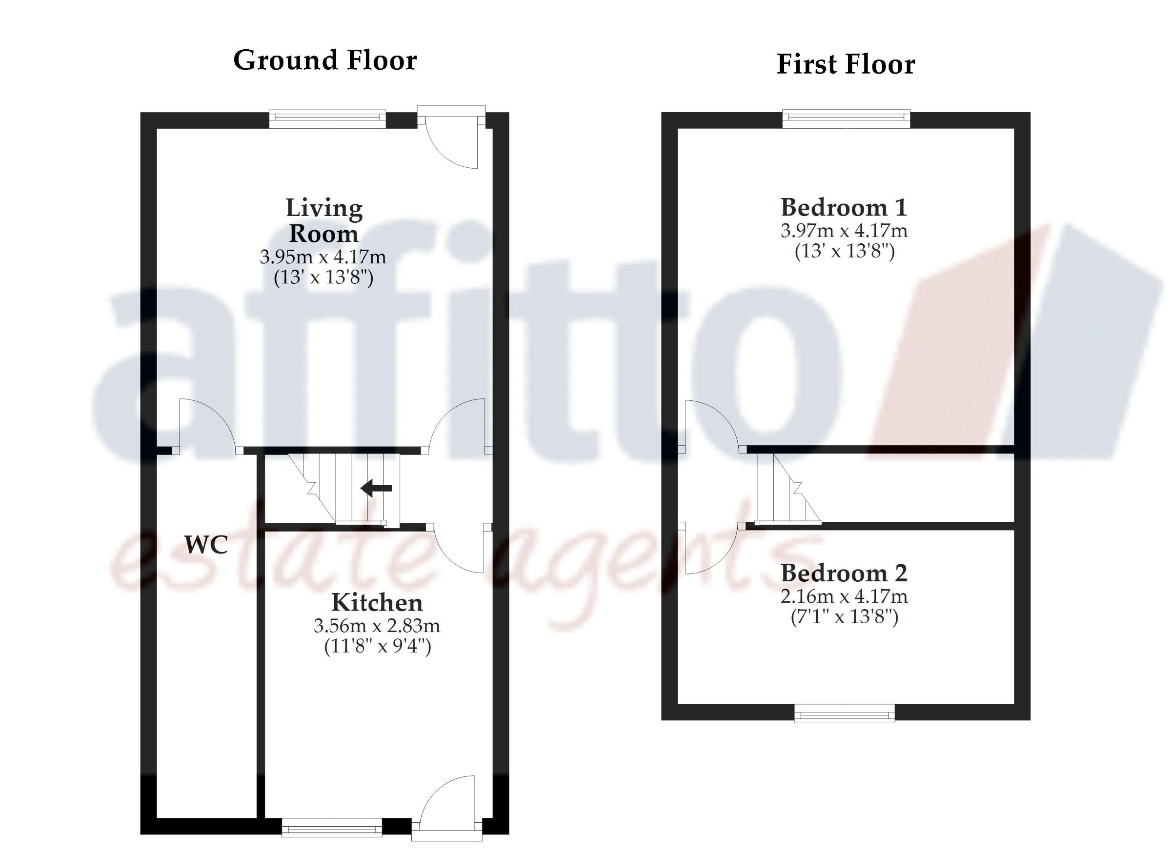 11 Belle Vue, Nuneaton floorplan