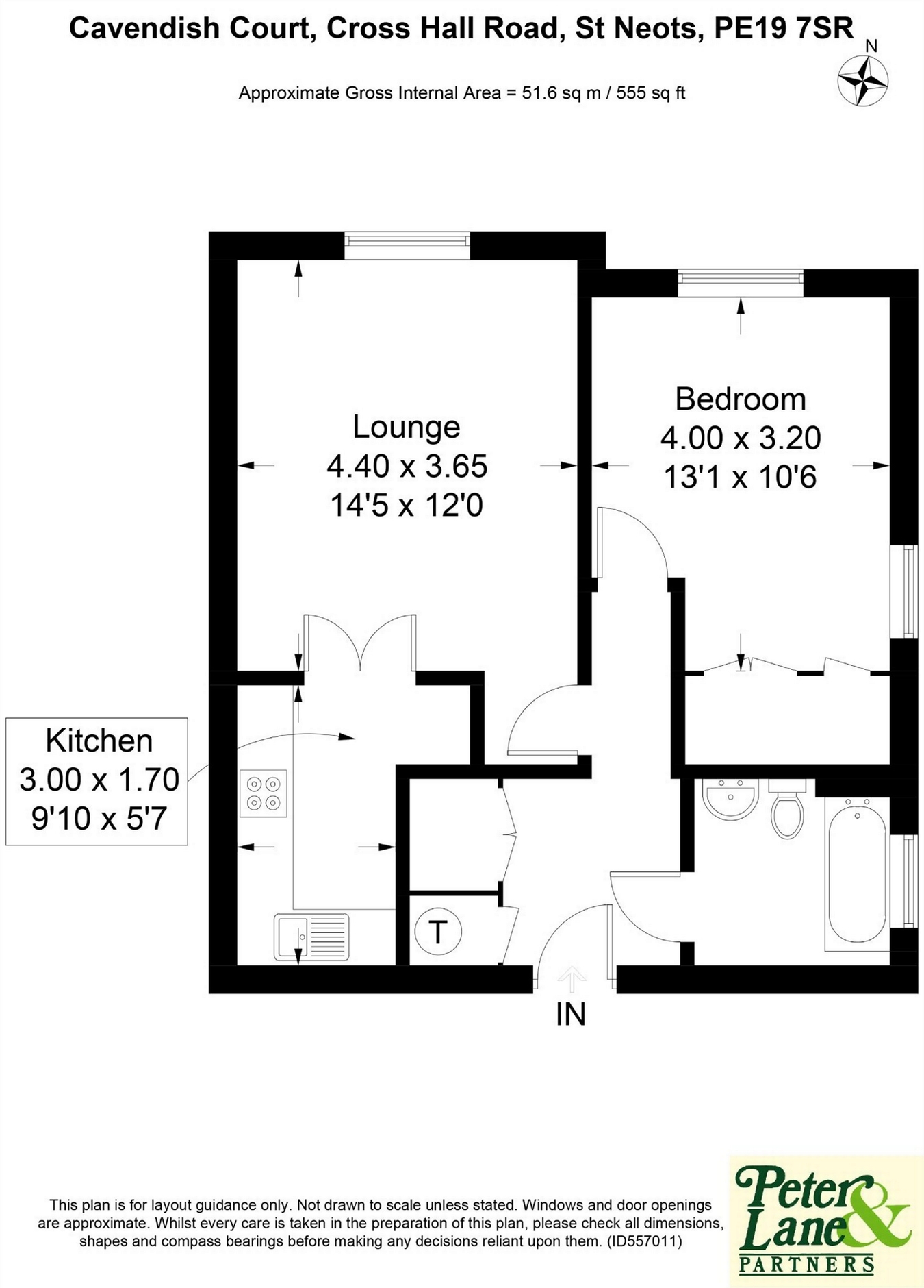 1 Bedrooms  for sale in Eaton Ford, St Neots, Cambridgeshire PE19