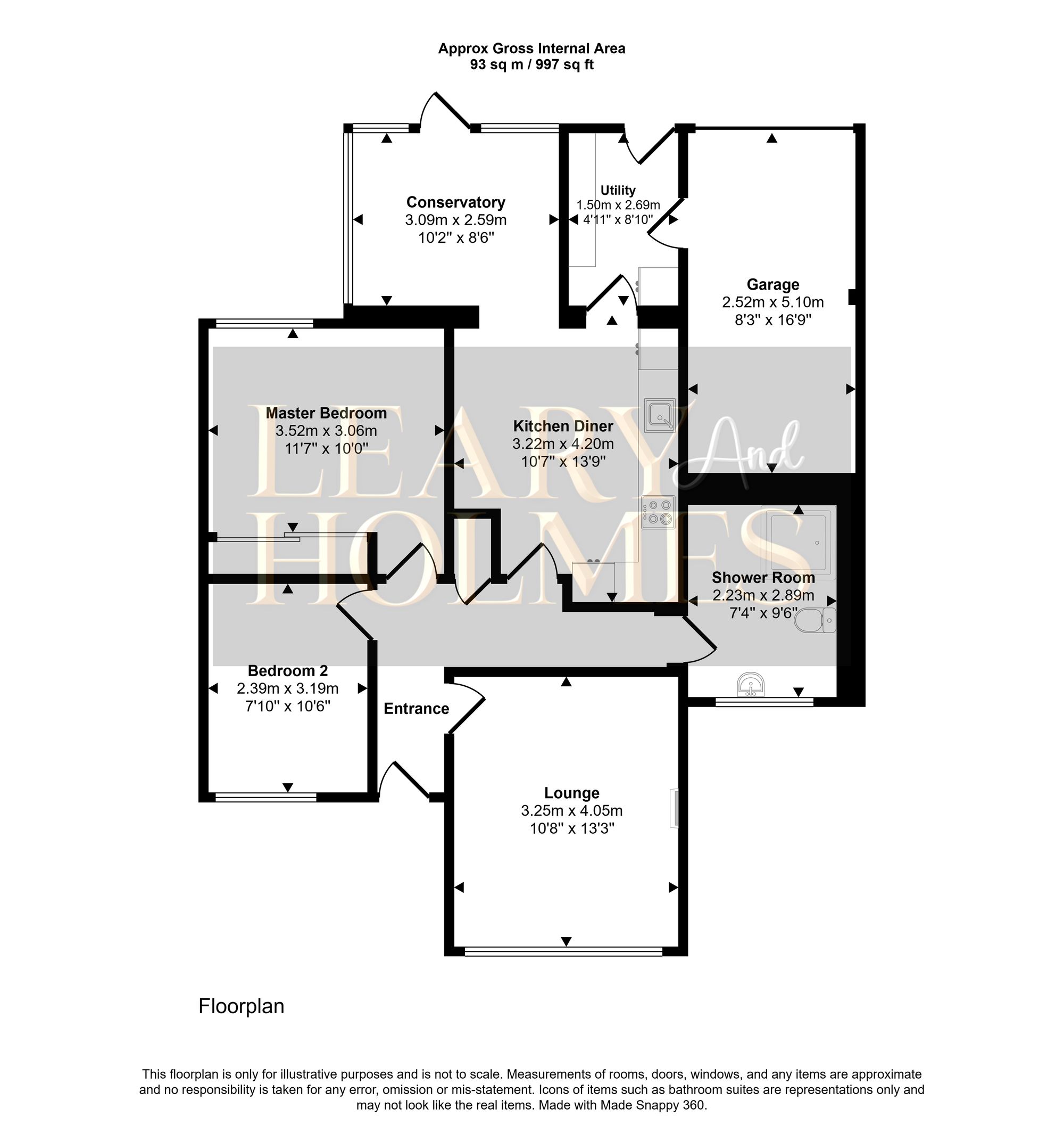 41 Lancaster Way, Jarrow floorplan