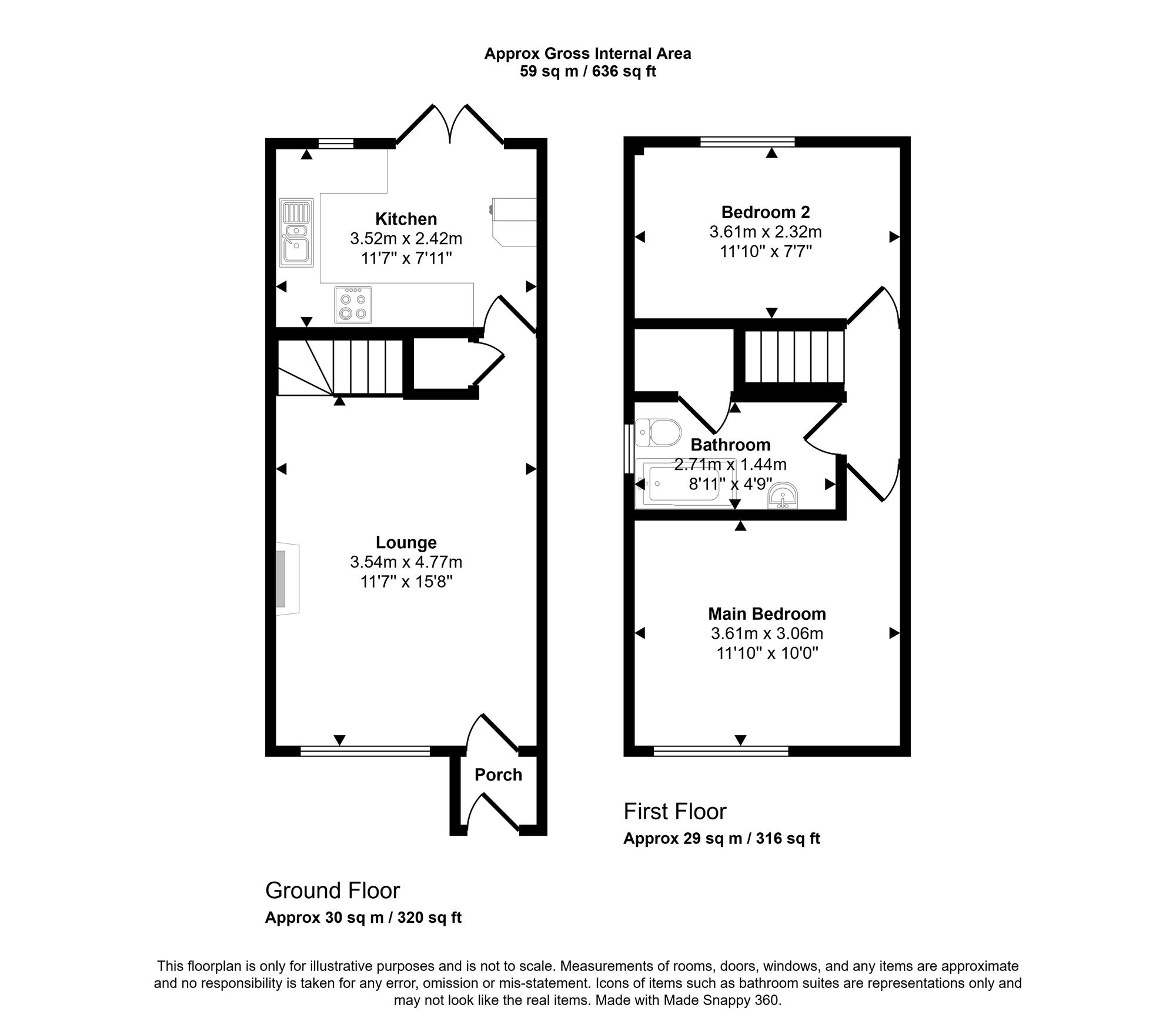 6 High Street, Wigan floorplan