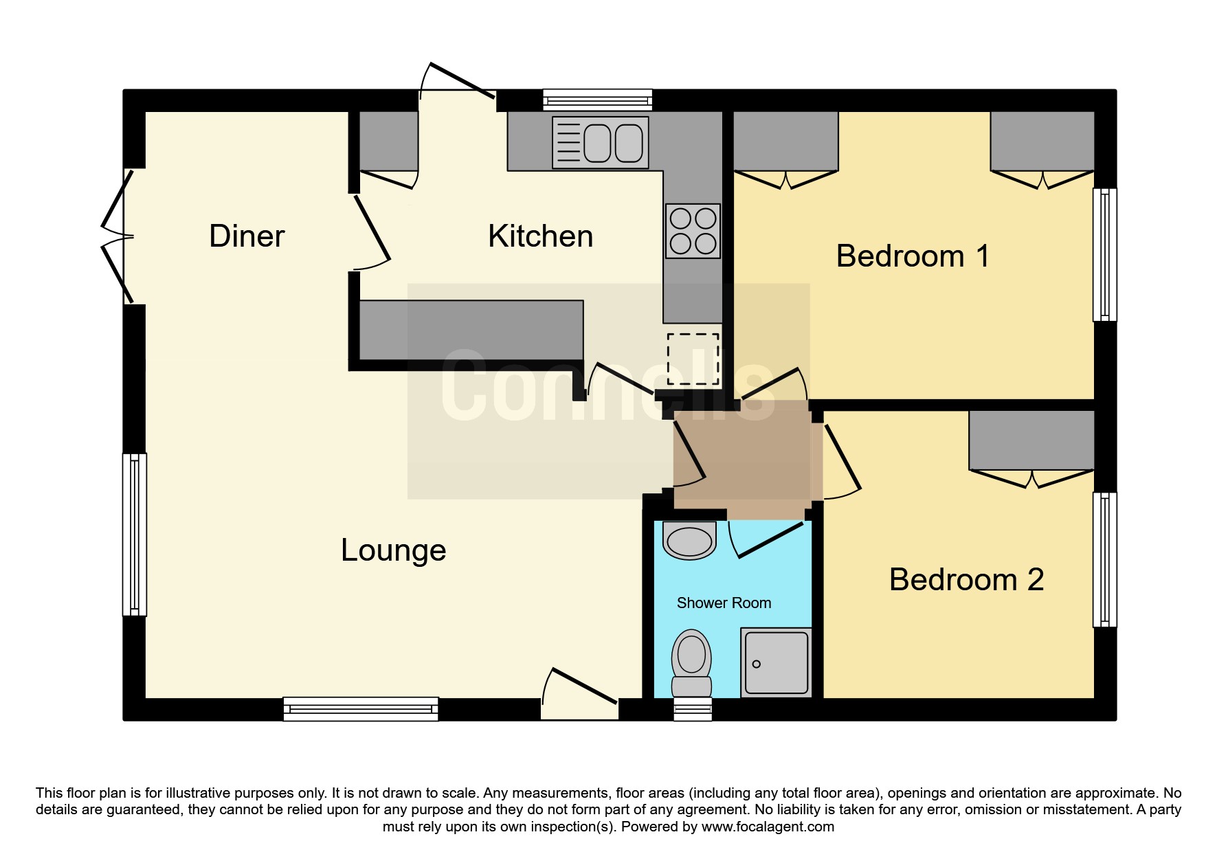 11, Devonia Park, Taunton floorplan