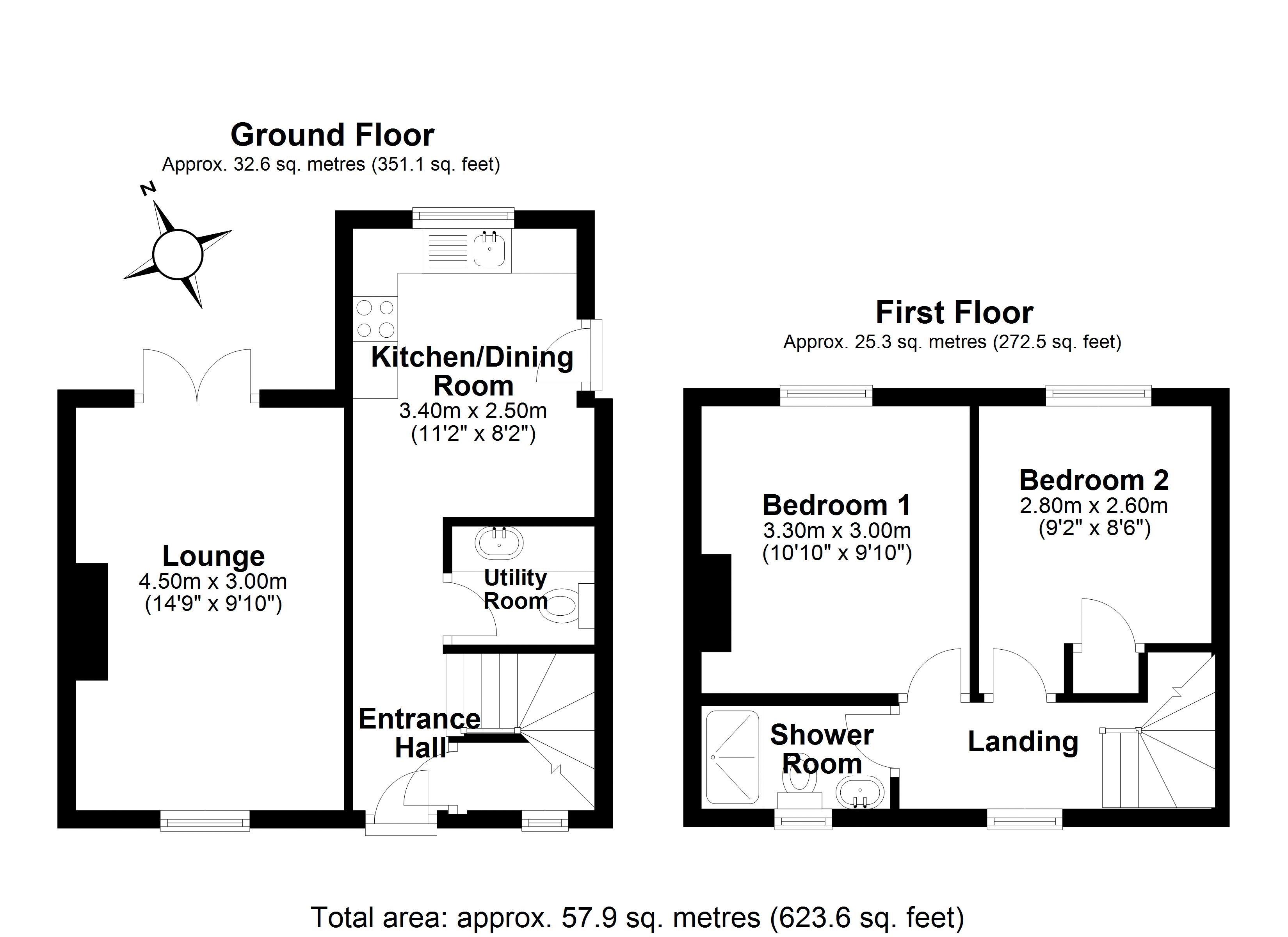 2 Bedrooms Semi-detached house for sale in Birch Meadow, Broseley TF12