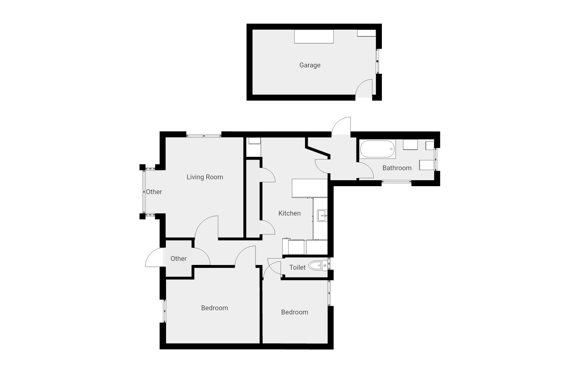40, Cardinnis Road, Penzance floorplan