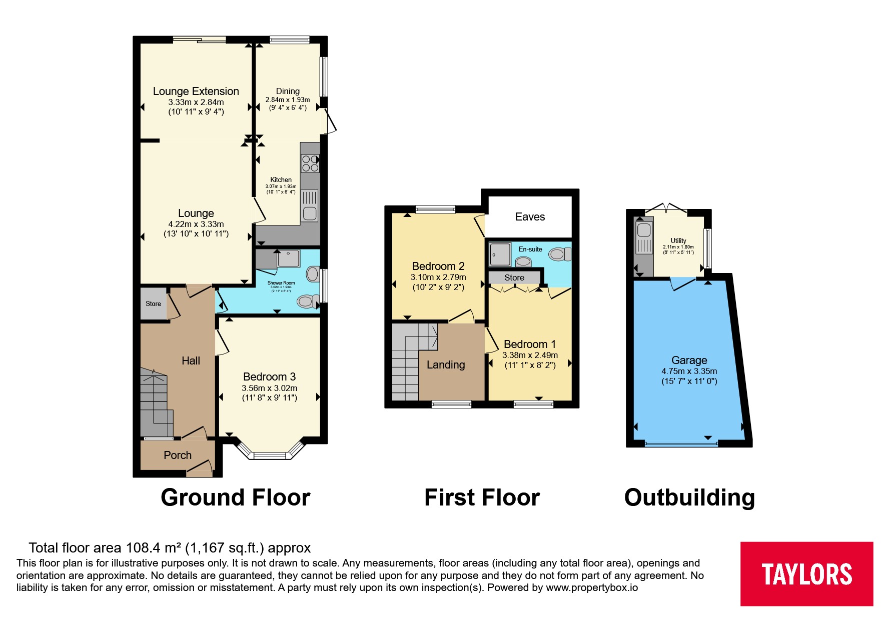 38, Florence Avenue, Bedfordshire floorplan