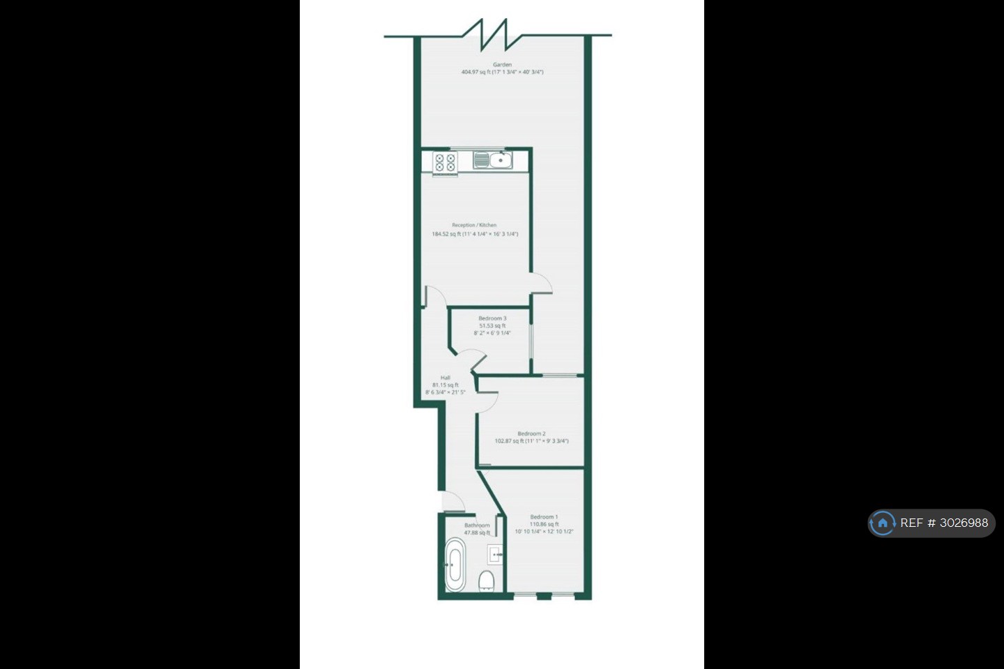 Ganville Road, London floorplan