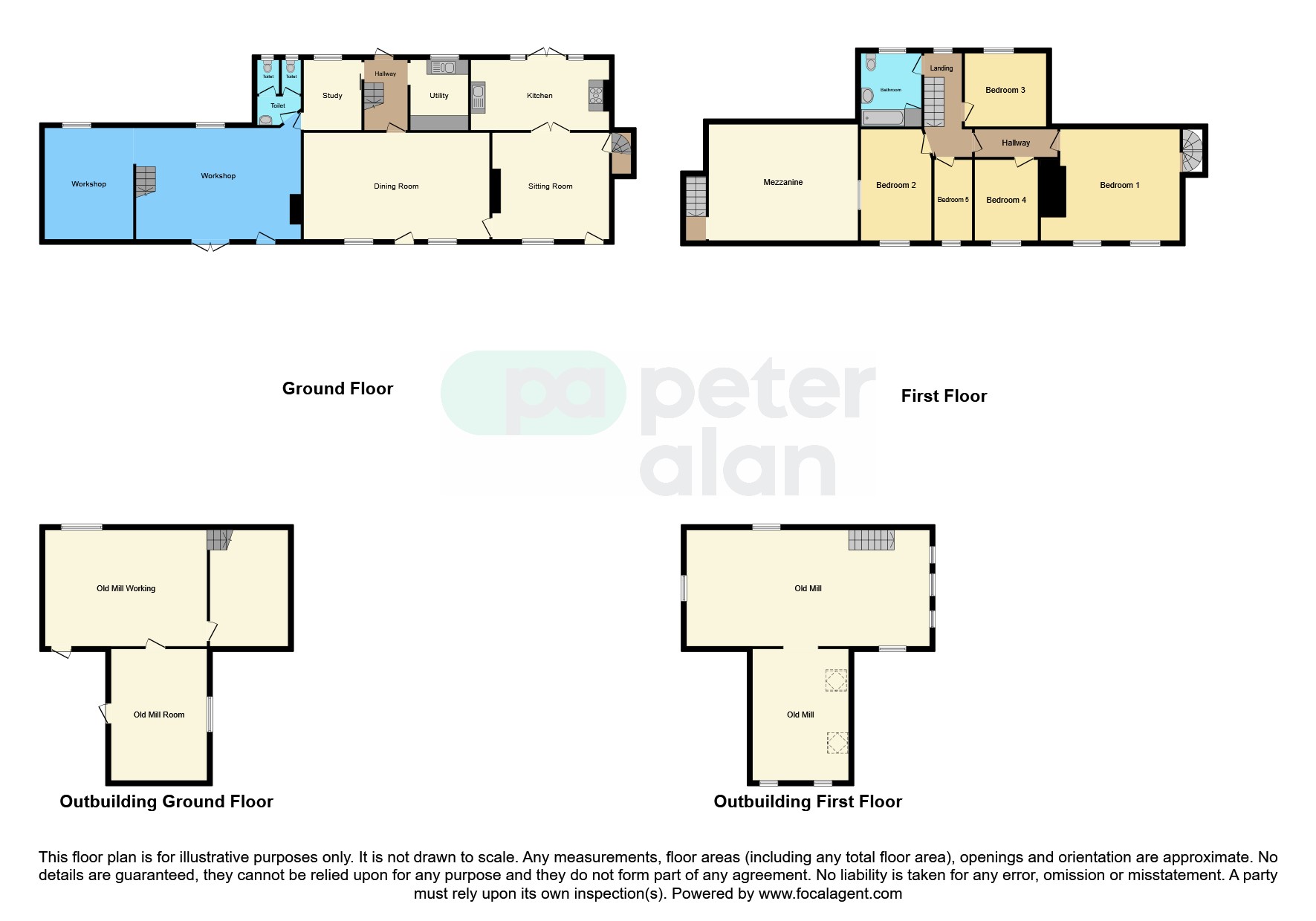 ., Gelligroes Mill, Blackwood floorplan