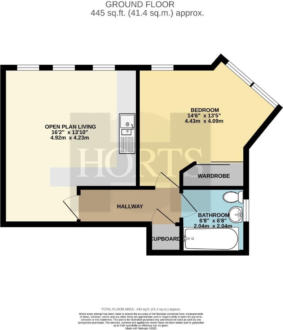 23, Lion Court, Northampton floorplan