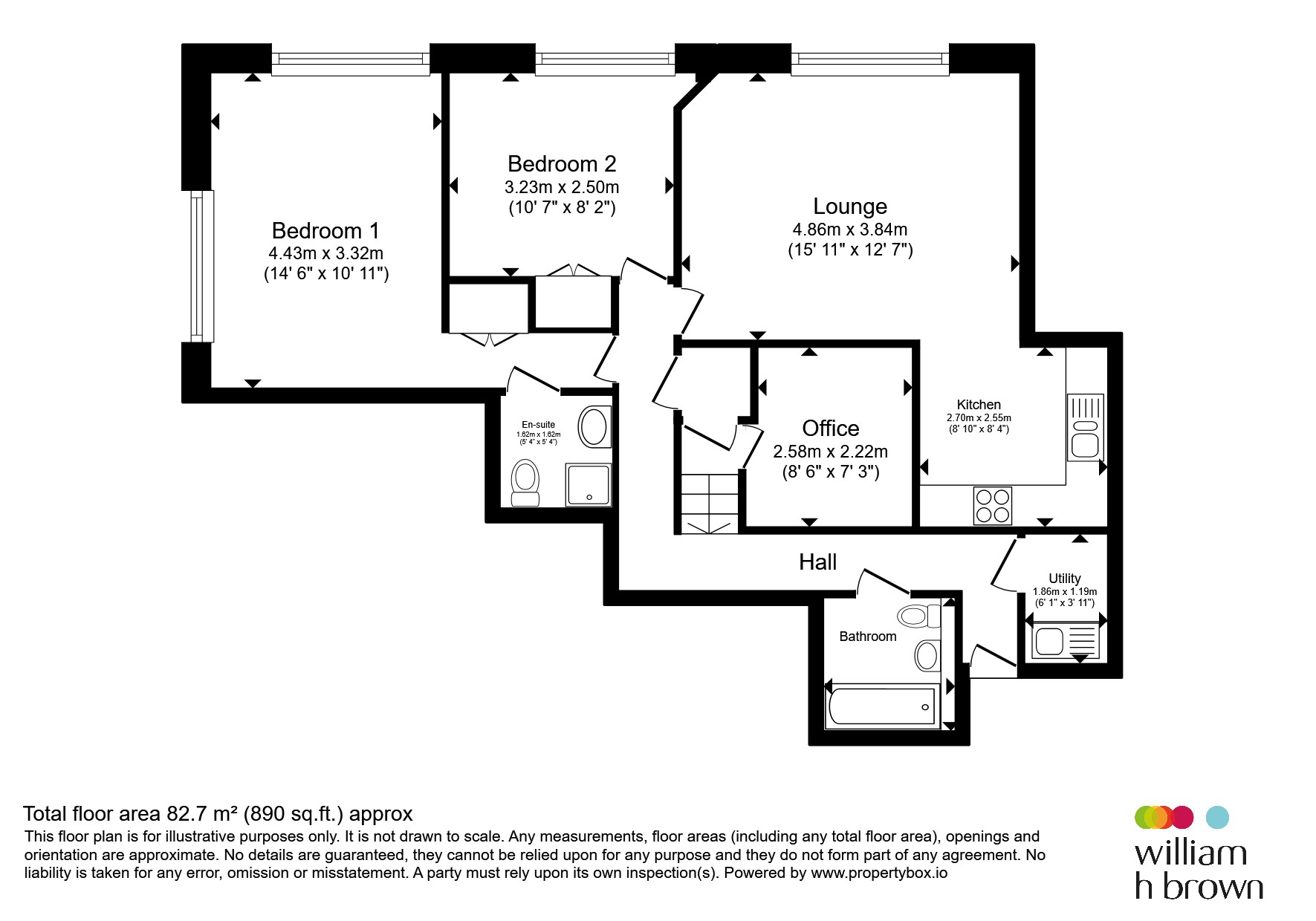 Apartment 18, The Silk Mill, Dewsbury Road, Elland floorplan