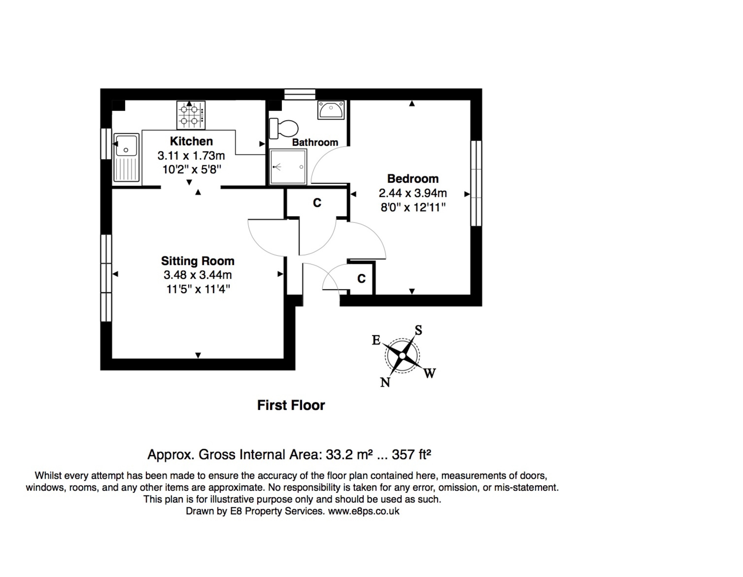 1 Bedrooms Flat to rent in Lapwing Close, Bicester OX26