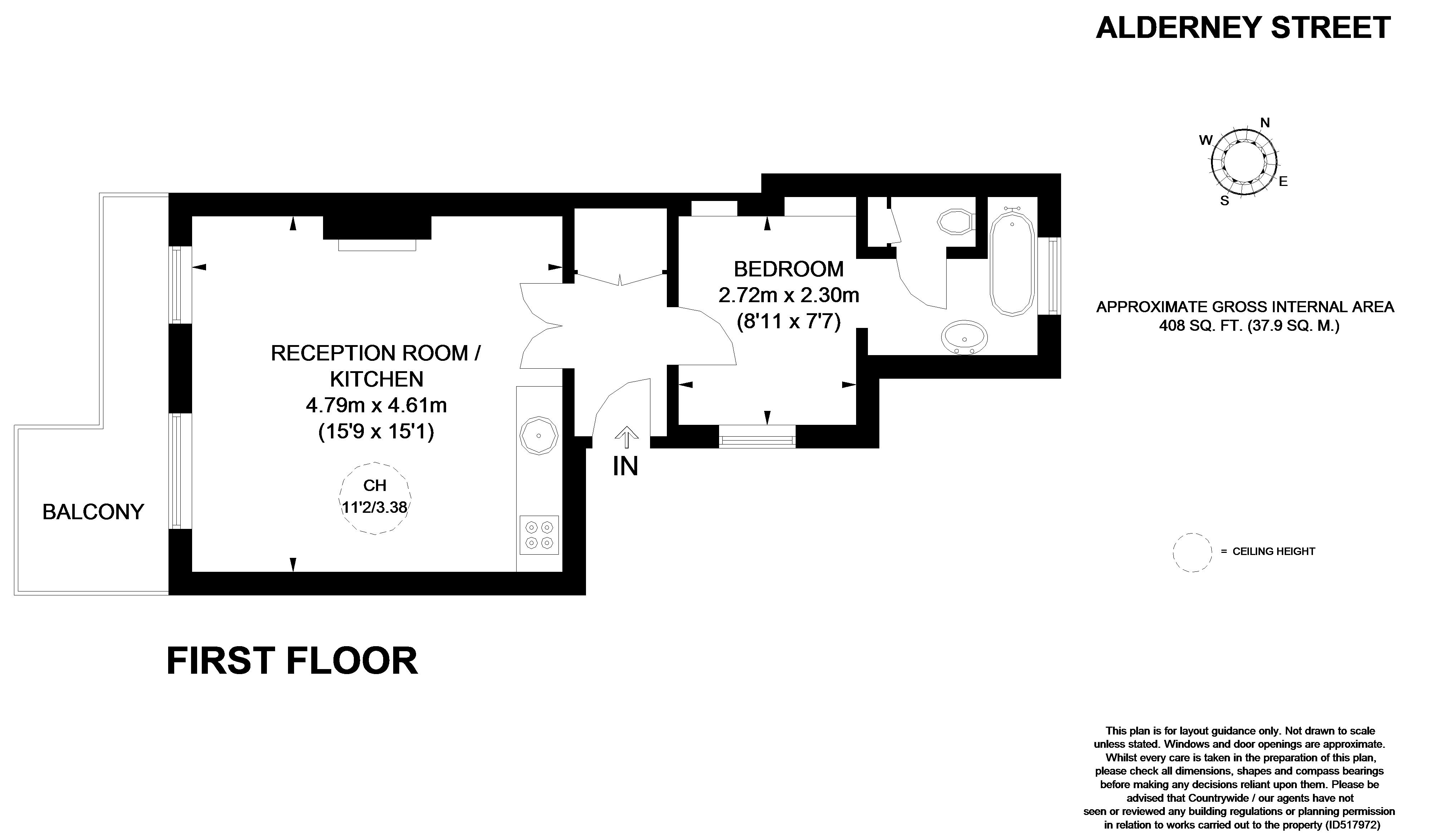 1 Bedrooms Flat to rent in Alderney Street, London SW1V