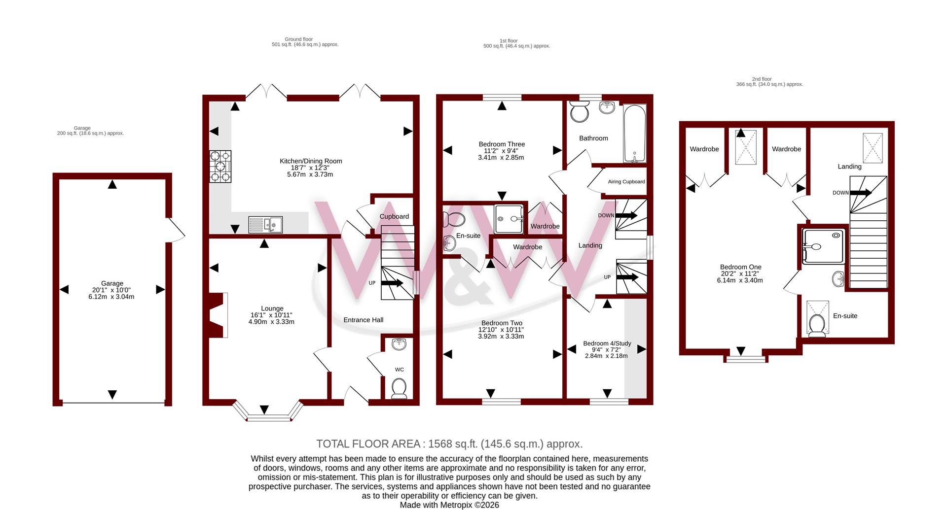 91, Dumas Drive, Fareham floorplan