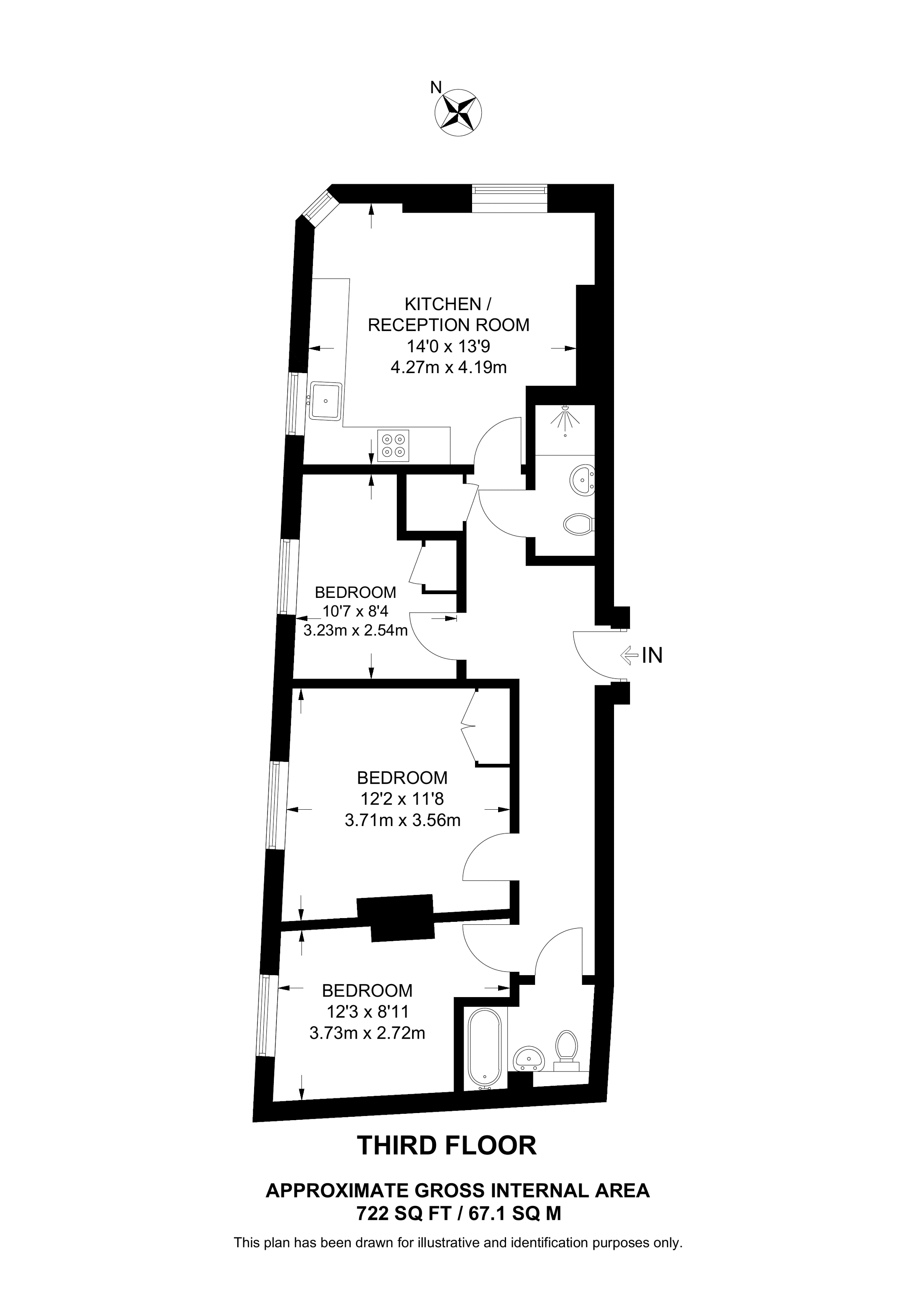 Commercial Road, Tower Hamlets floorplan