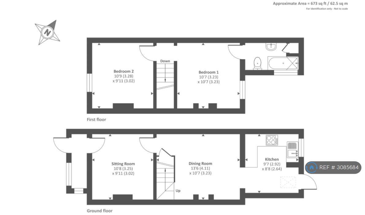 Reading floorplan