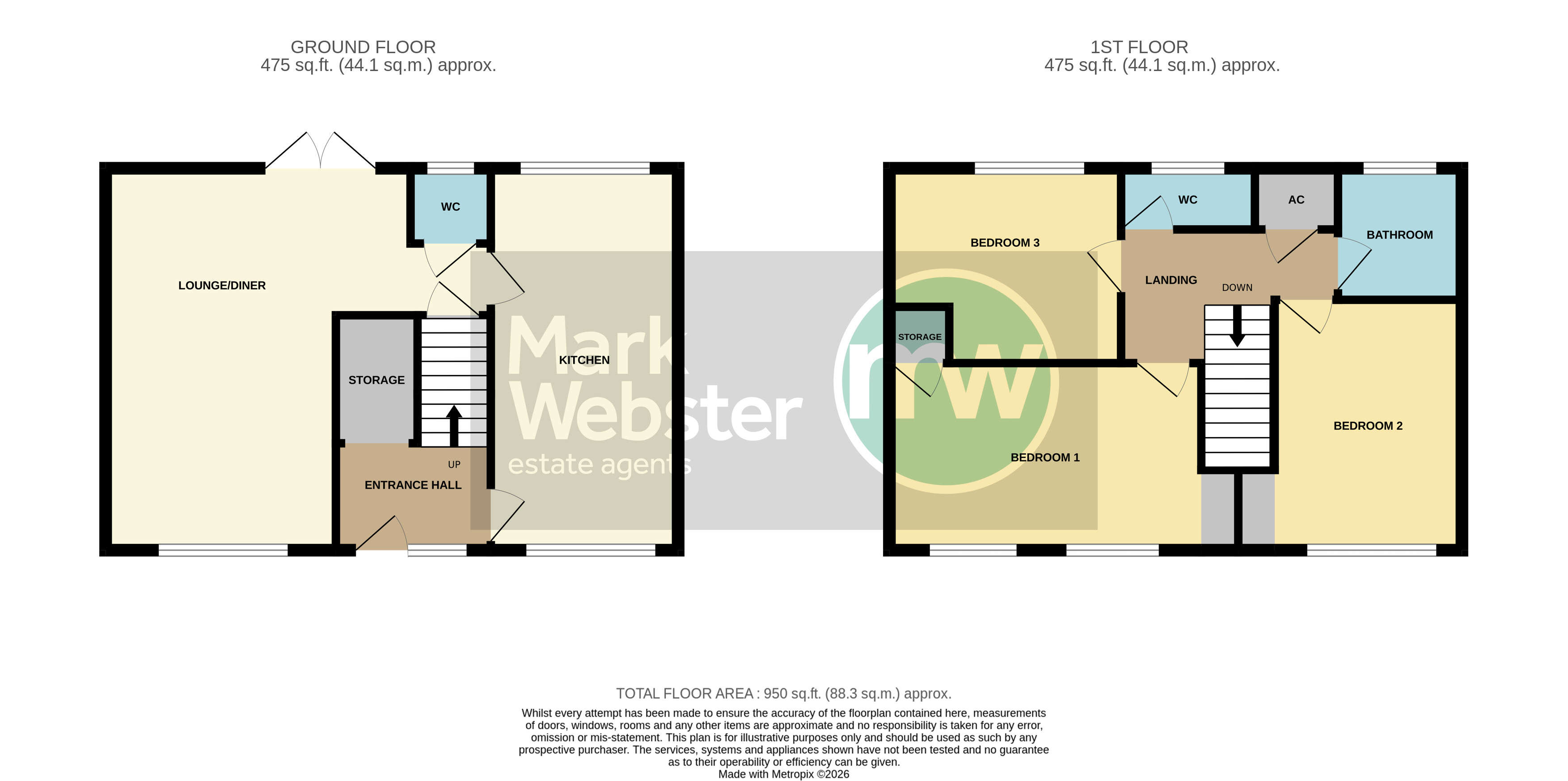 576, Kingswood Road, Nuneaton floorplan
