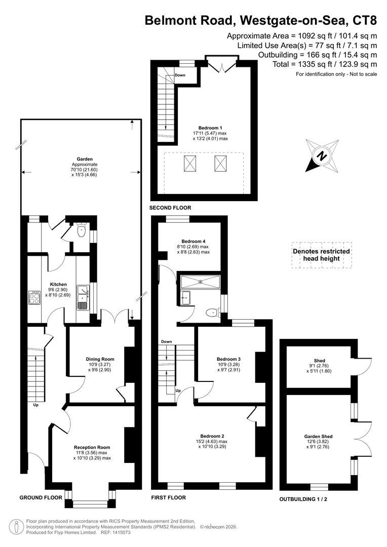 24, Belmont Road, Westgate-On-Sea floorplan