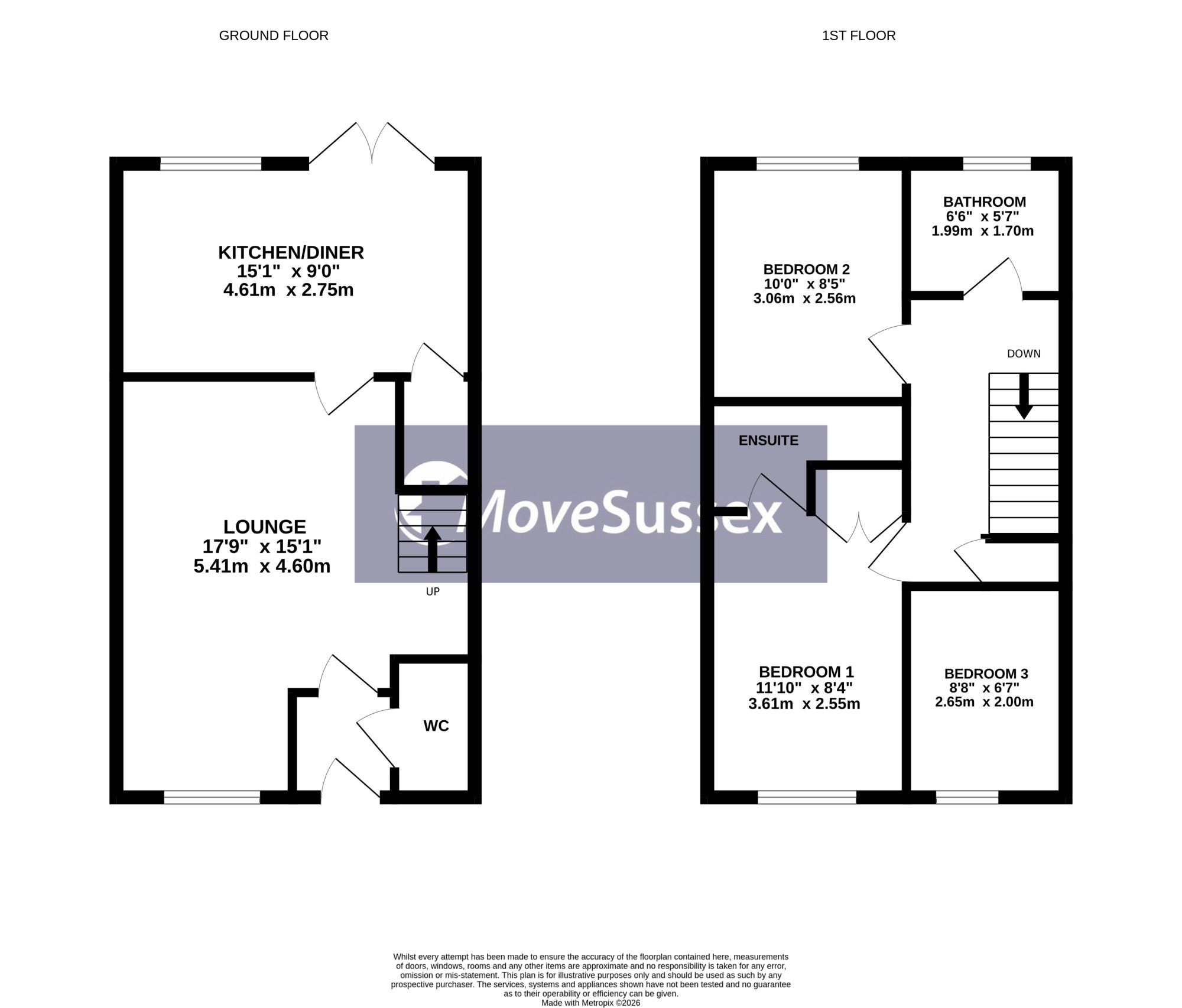 51, Gournay Road, Hailsham floorplan