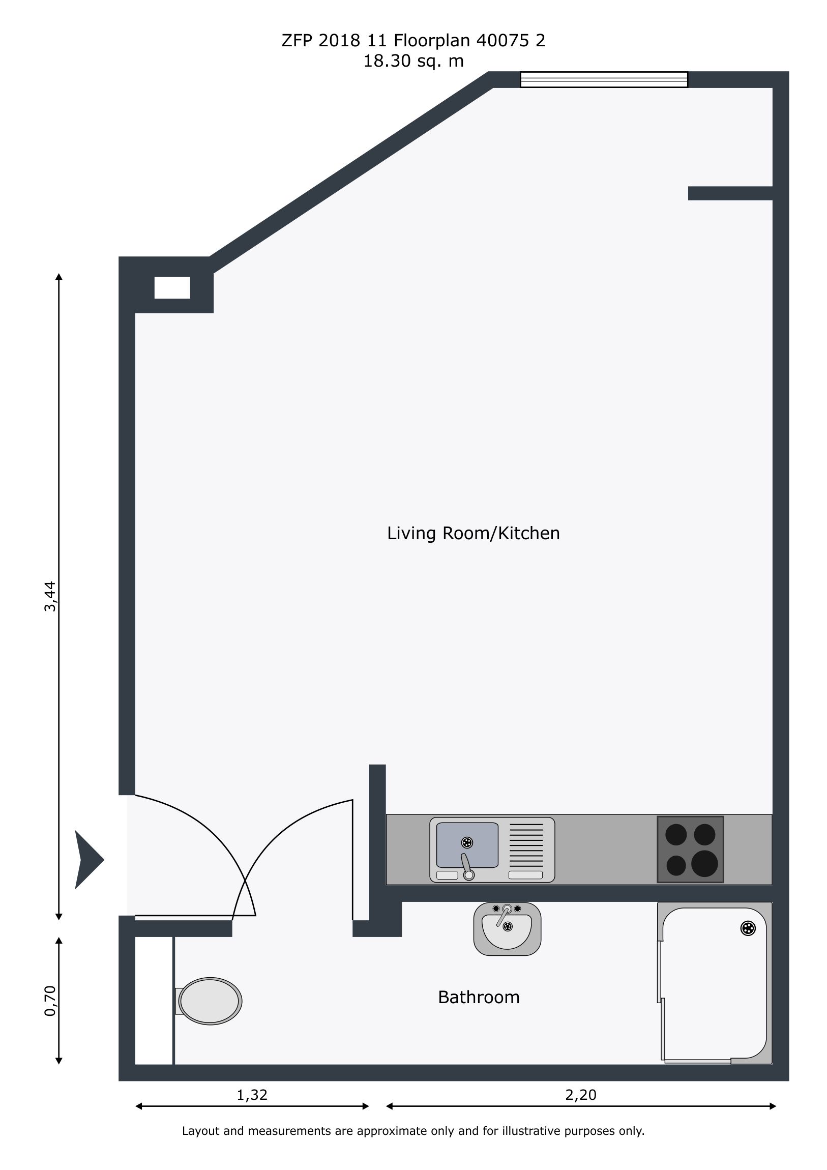 0 Bedrooms Studio to rent in 17, Inglewood Road, London NW6