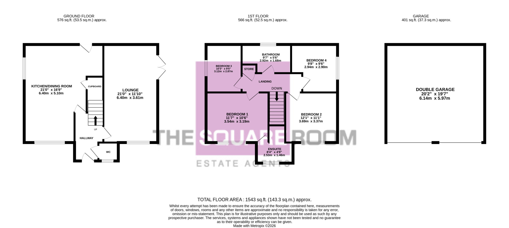 11, Drysdale Avenue, Thornton floorplan