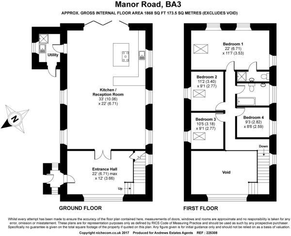 4 Bedrooms  for sale in Manor Road, Writhlington, Radstock BA3