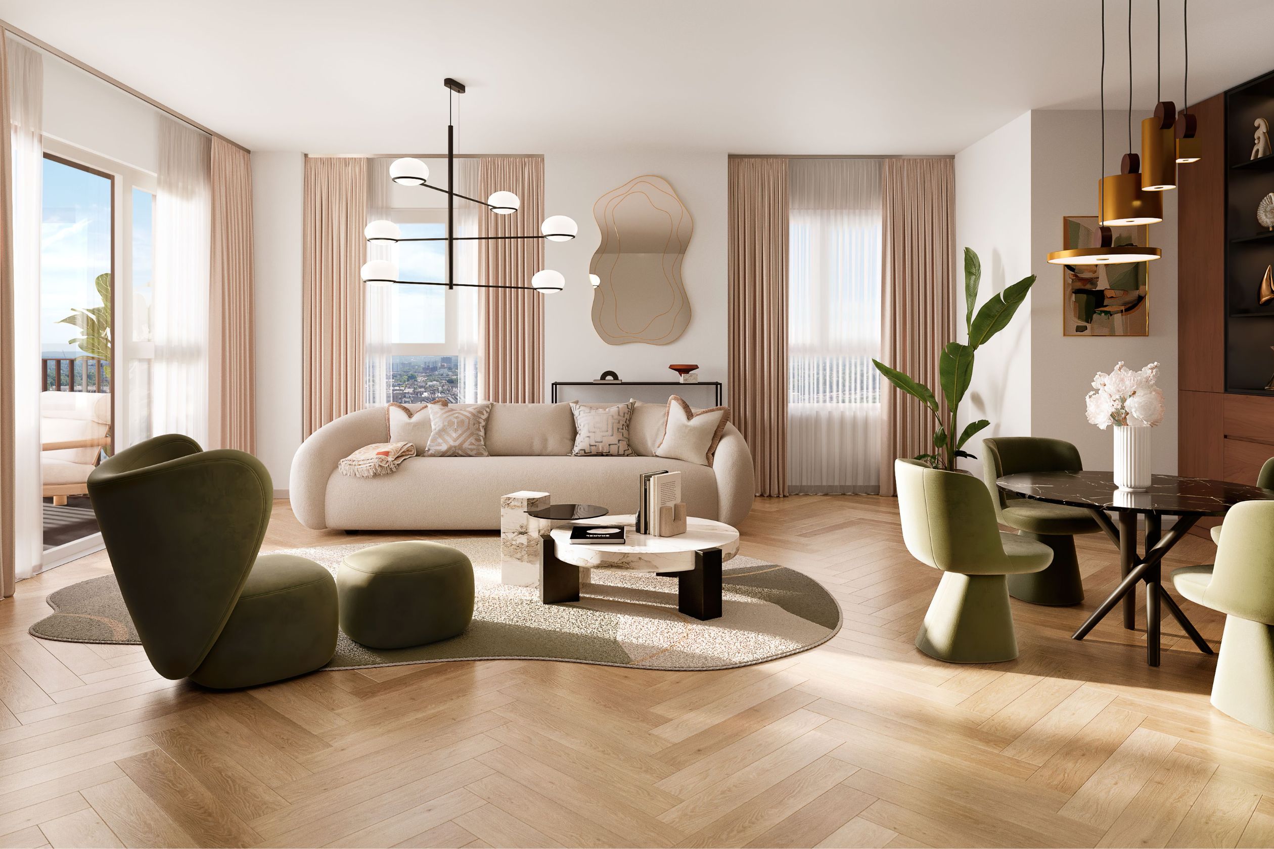 3 bedroom new flat for sale 0