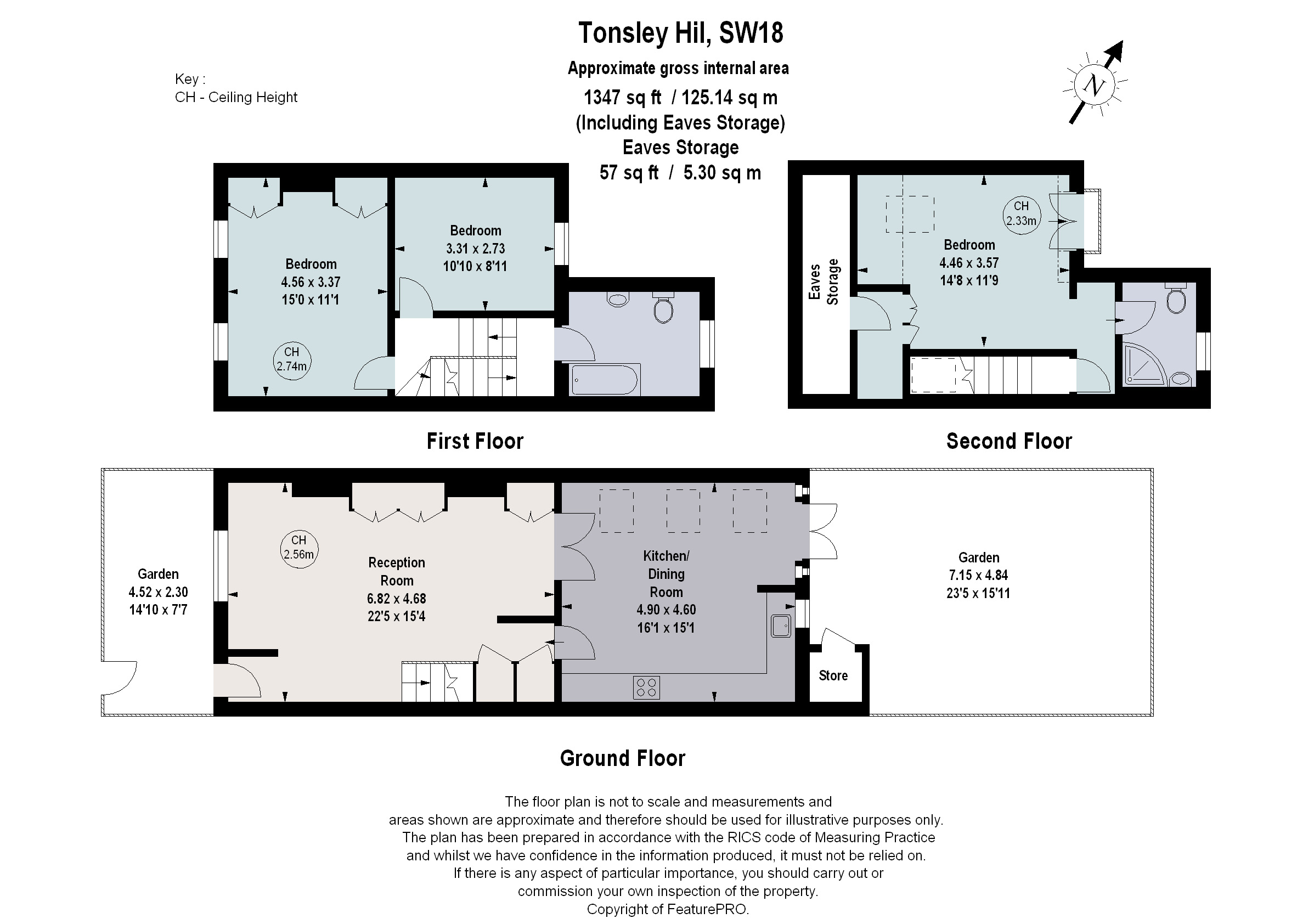 3 bed terraced house for sale in Tonsley Hill, Wandsworth, London SW18