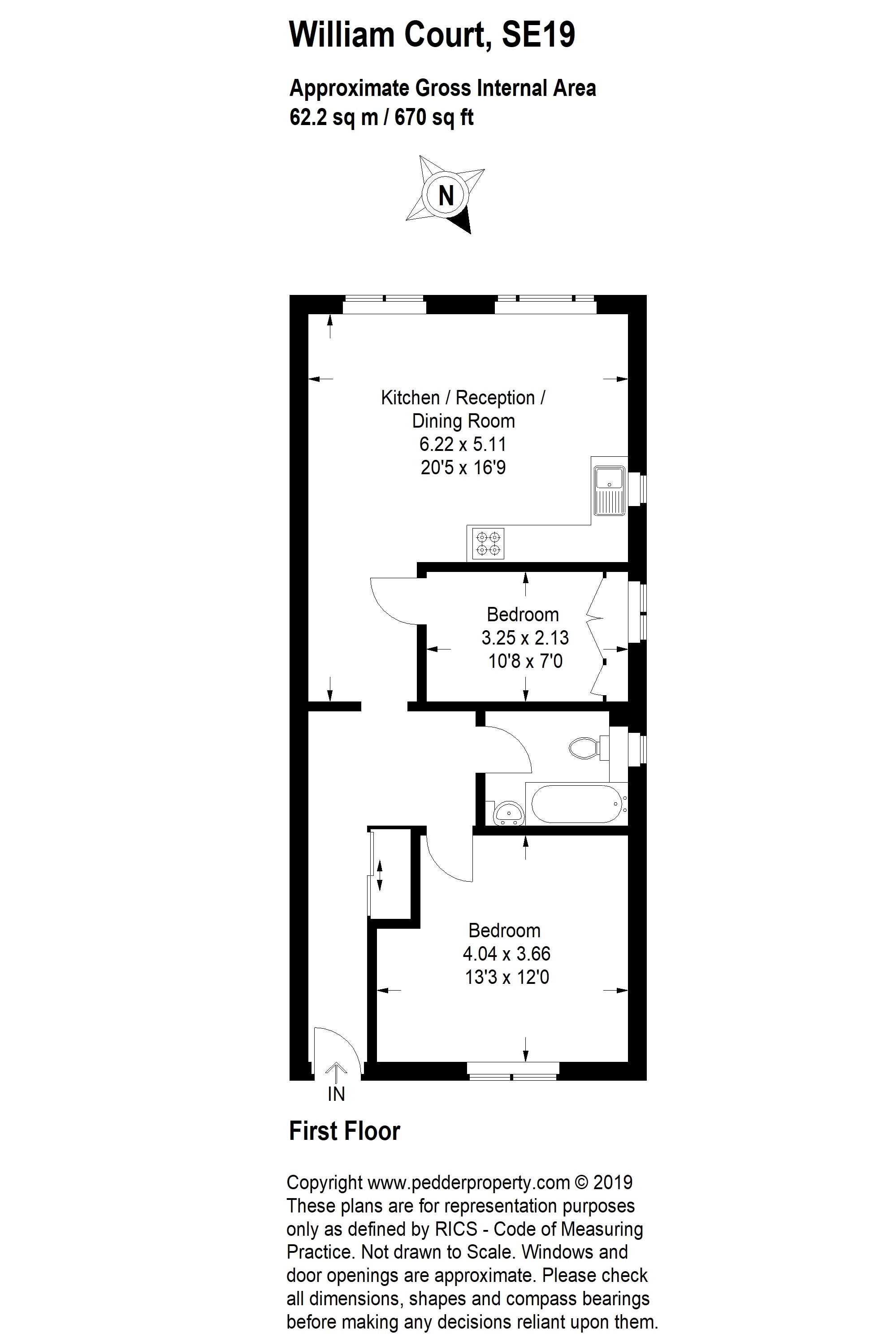 2 Bedrooms Flat for sale in Highfield Hill, Upper Norwood SE19
