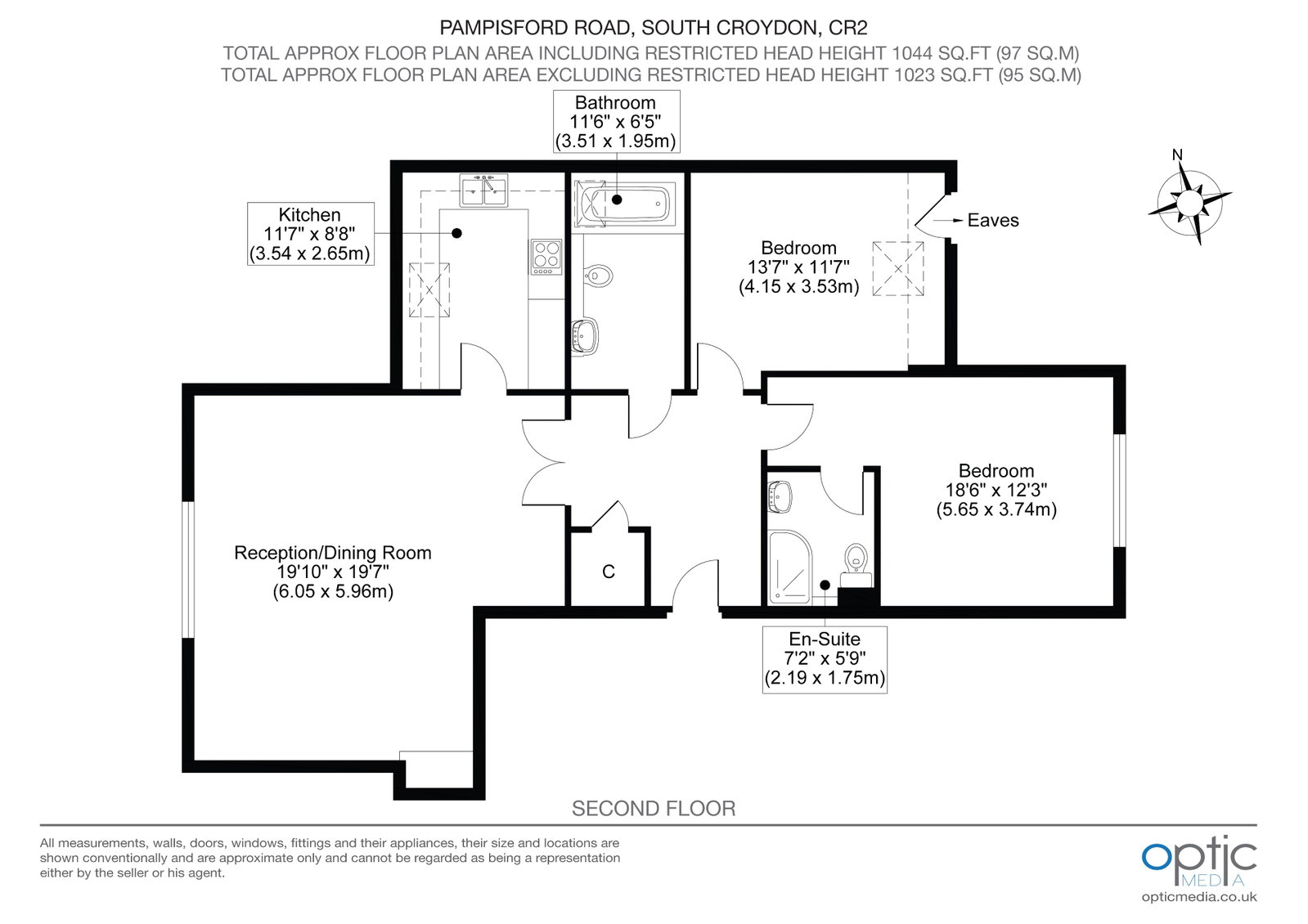 Pampisford Road, South Croydon floorplan