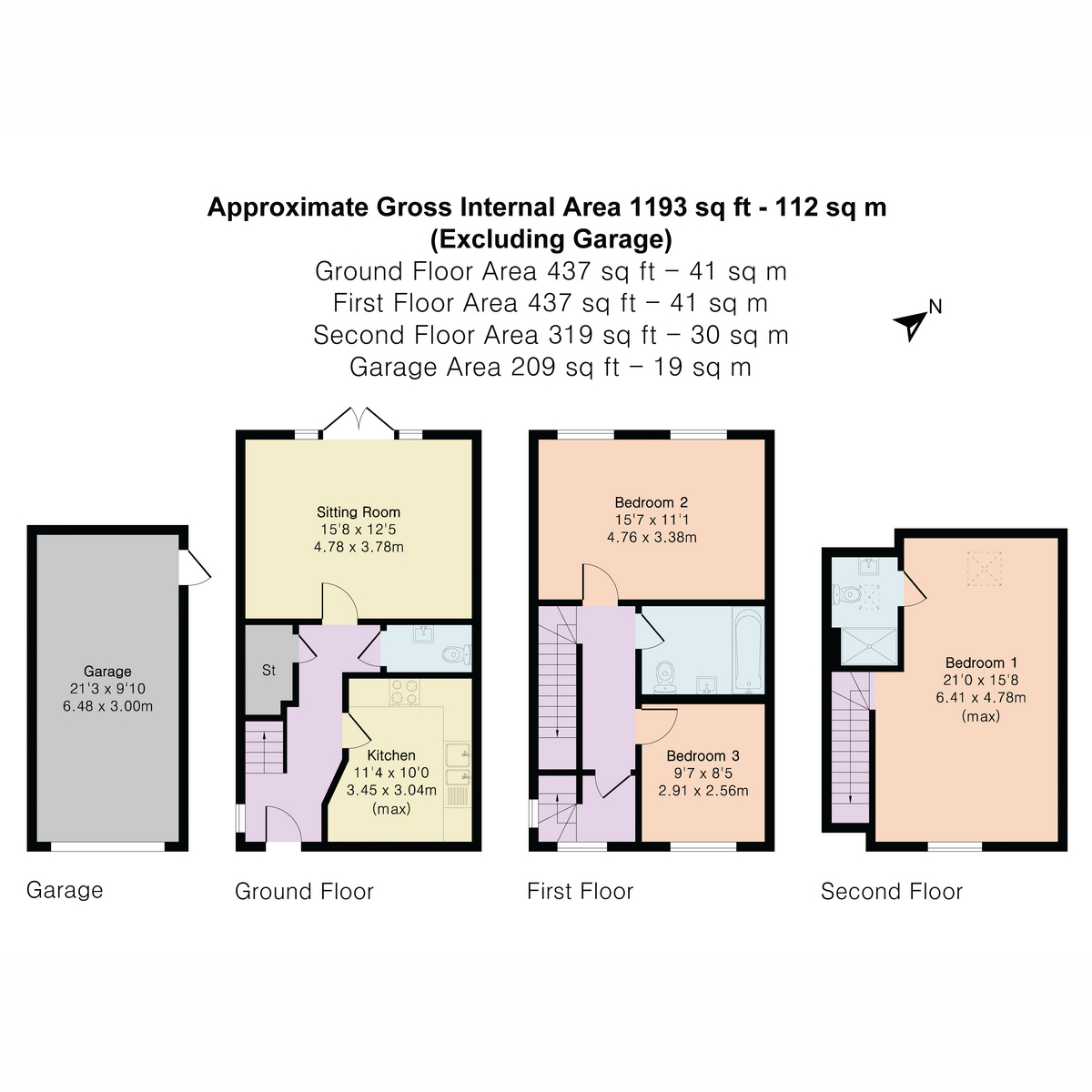 4, Speedwell Arch, Didcot floorplan