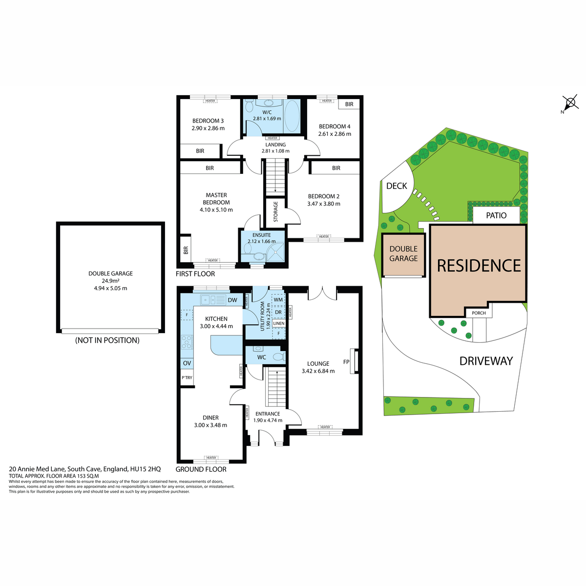 20, Annie Med Lane, Brough floorplan