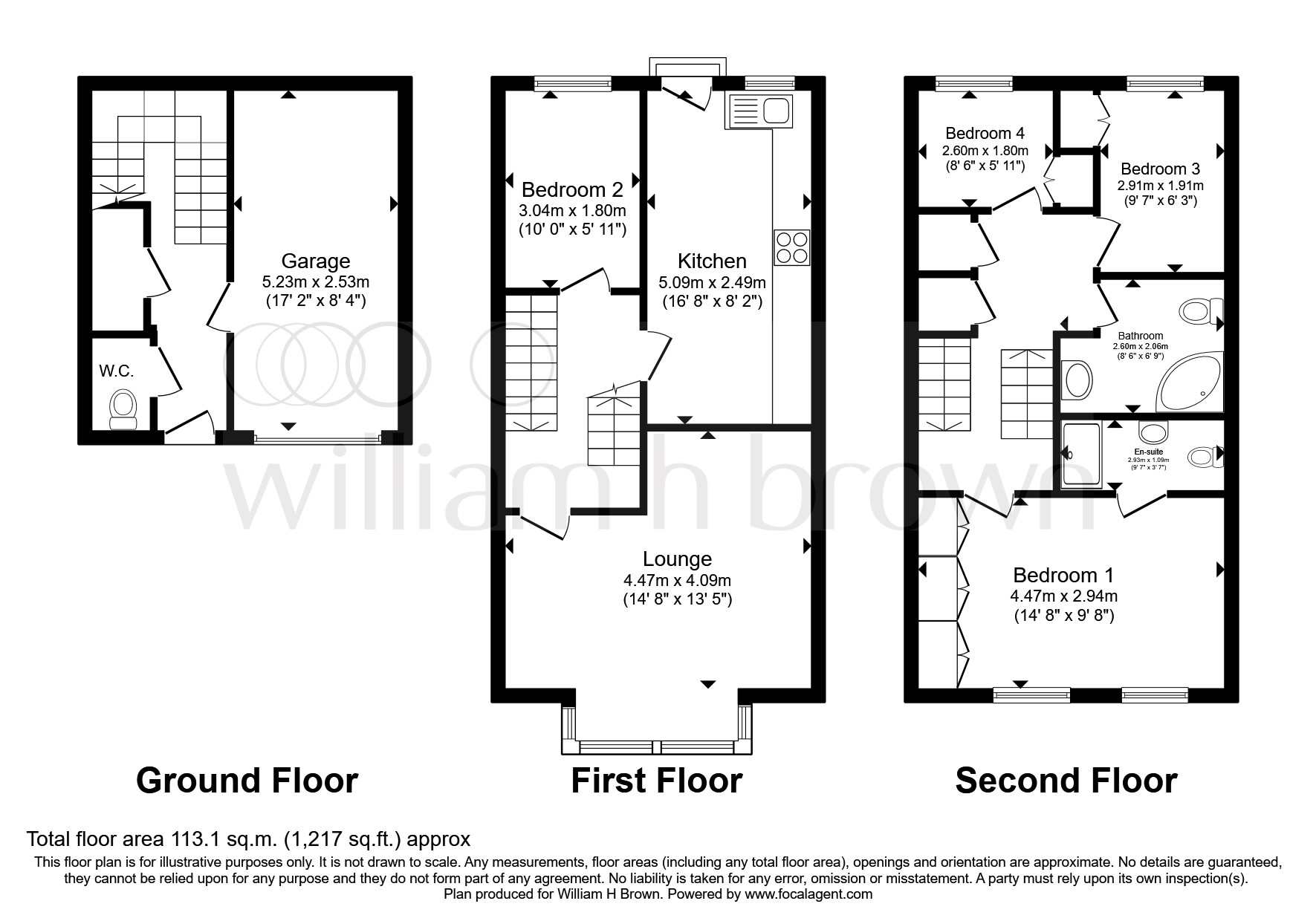 Page Hill, Ware SG12, 4 bedroom town house for sale 60465960